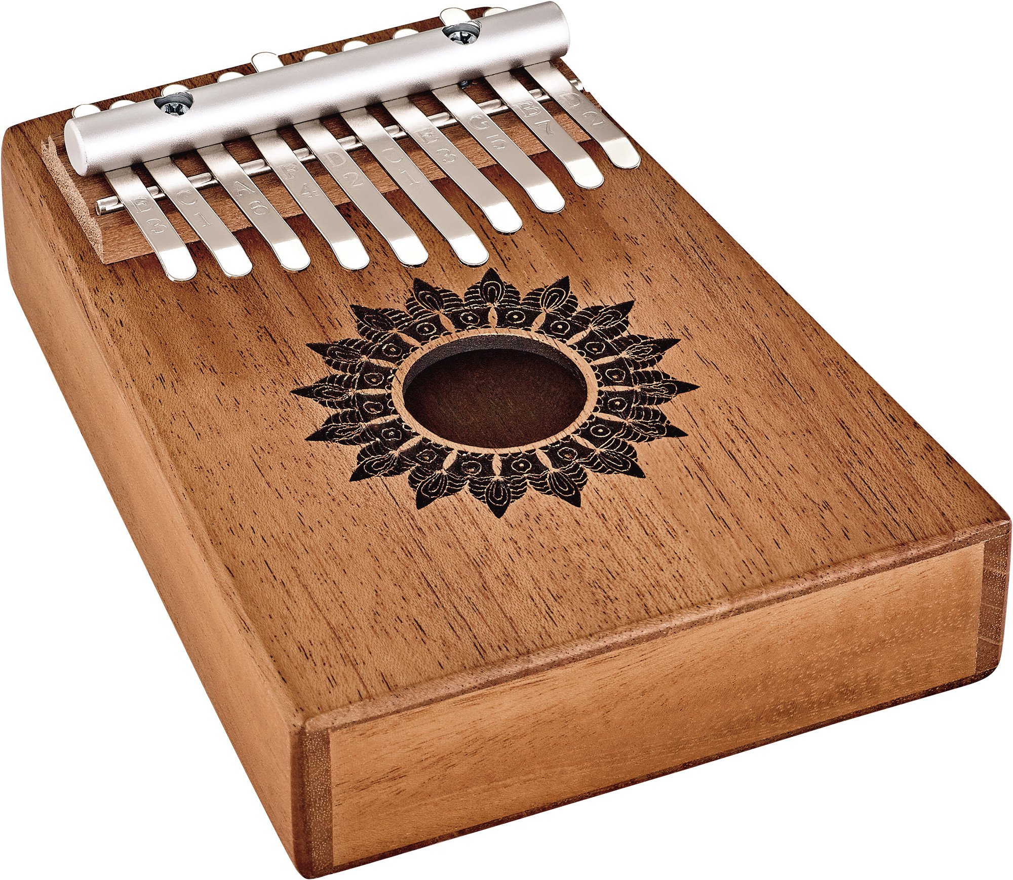 KL1008H Soundhole Kalimba - 10 Töne / Mahagoni