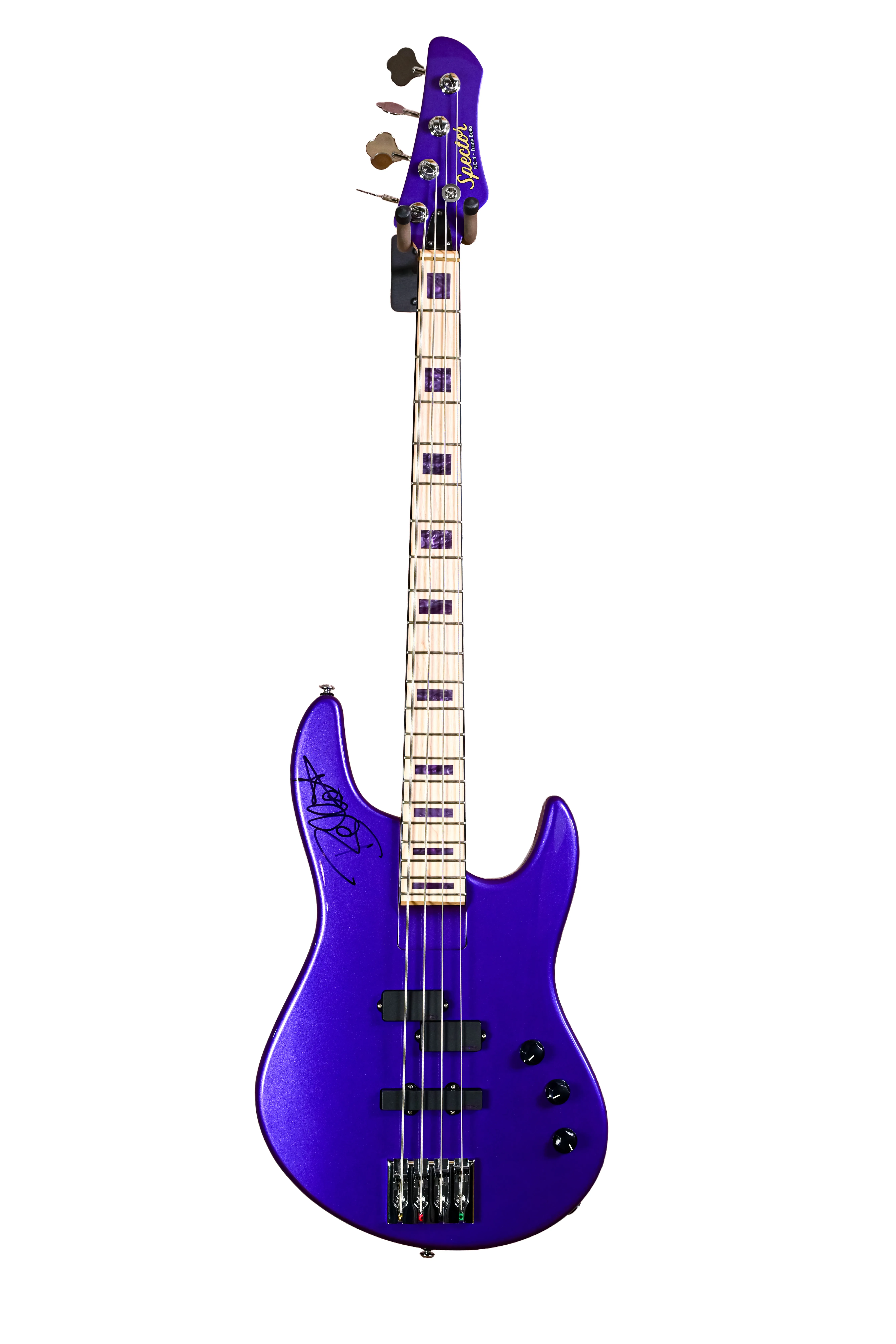 NC-4 Signed by Frank Bello Signature Bass Metallic Purple #1