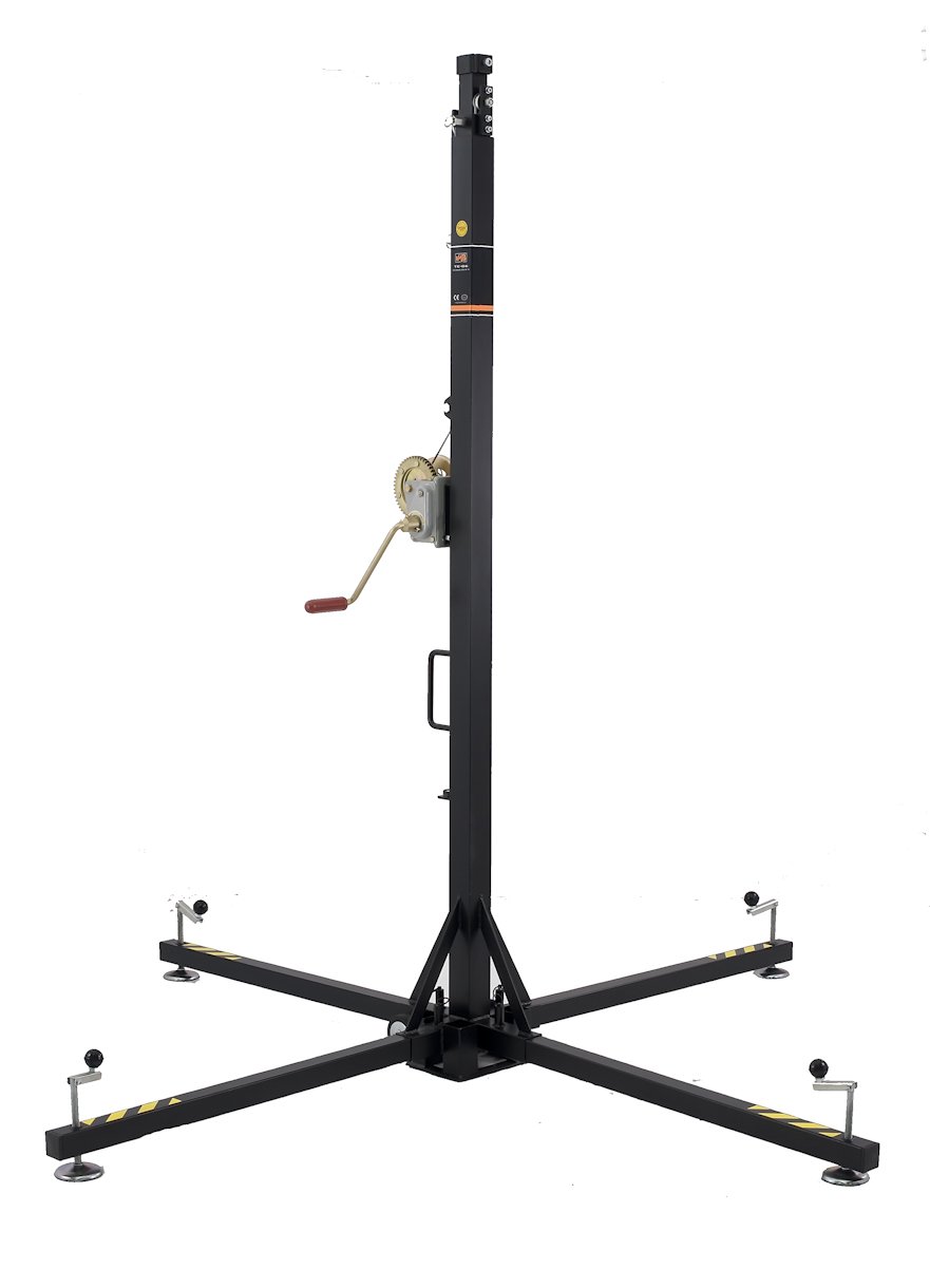 TE-06B Traversenlift 5m, 125 kg black