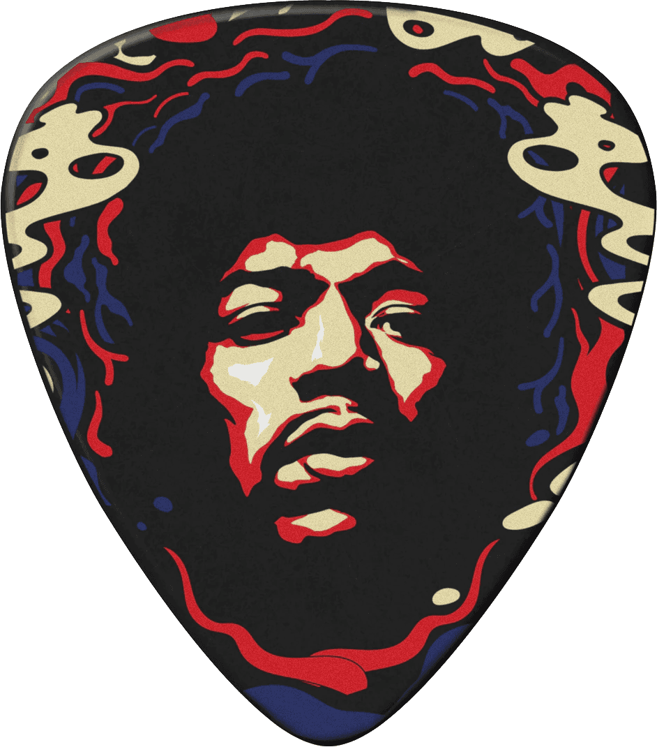 Jimi Hendrix '69 Psych Series - Star Haze Picks