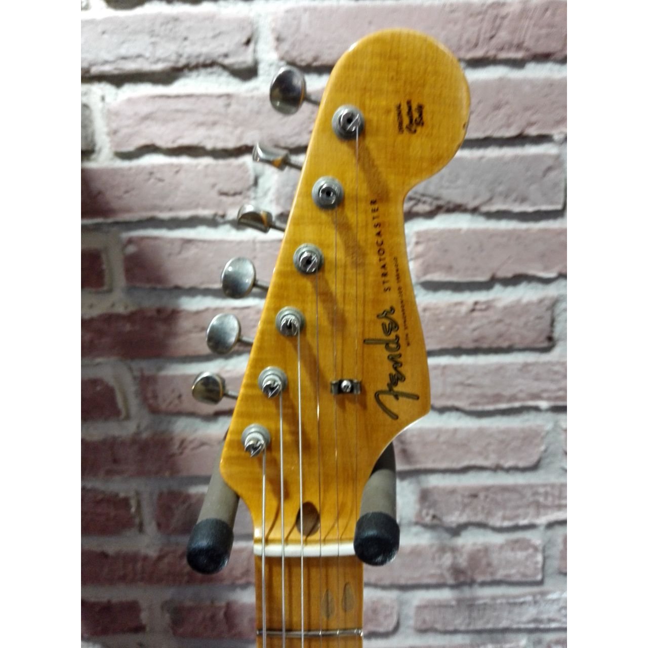 '57 Stratocaster Journeyman, Maple, Fiesta Red