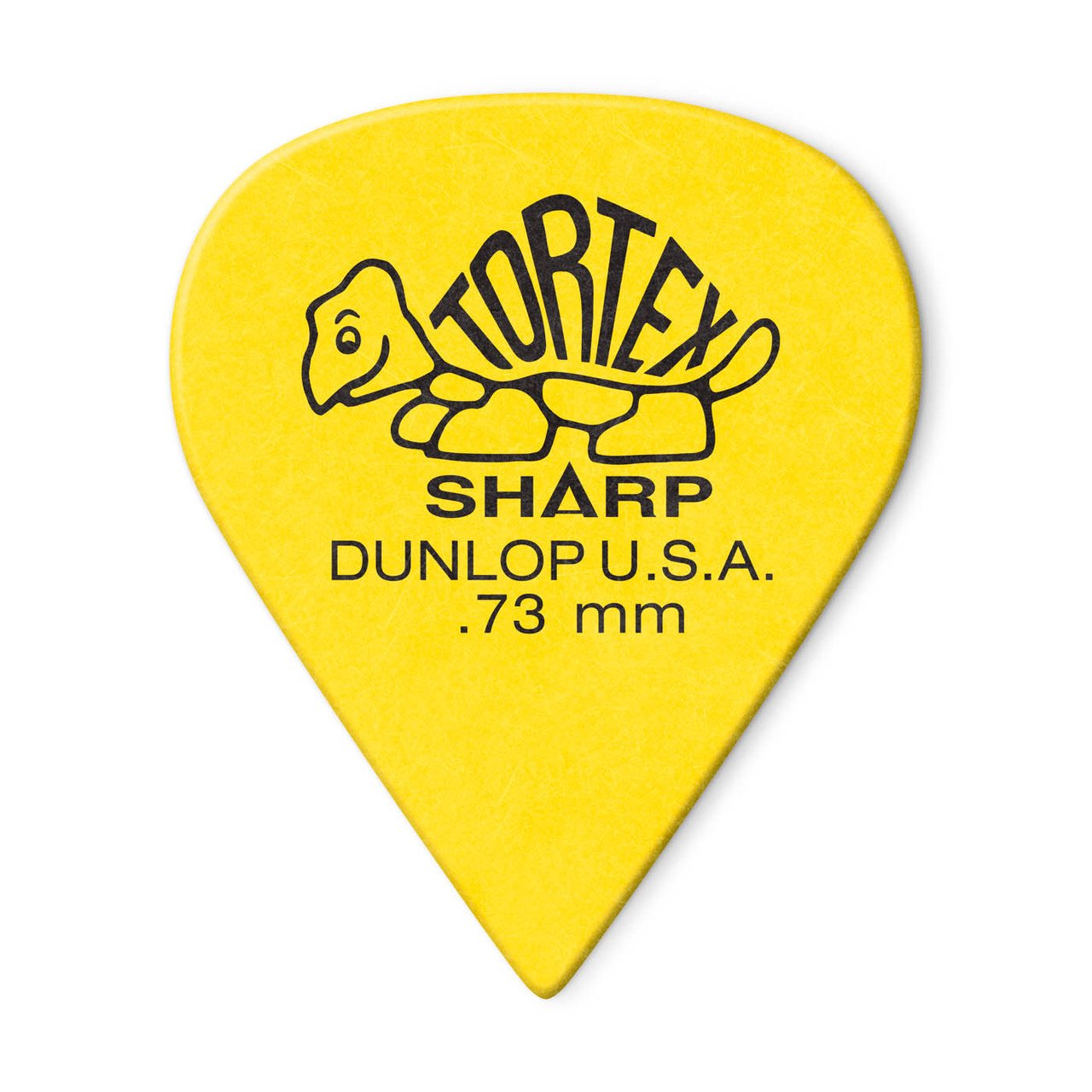 Tortex Sharp Picks, Refill Pack, 72 pcs., yellow, 0.73 mm 