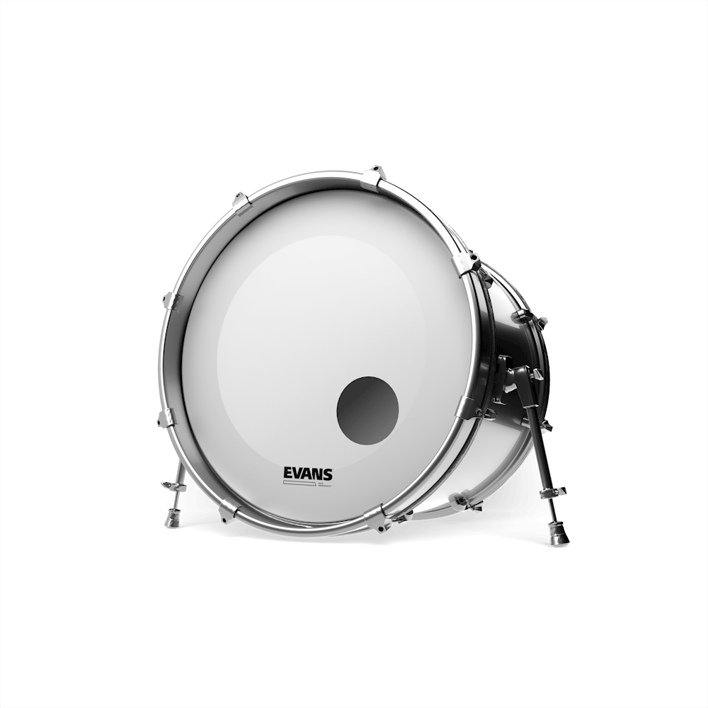 18" EQ3 Coated White - Bass Drum Resonanzfell