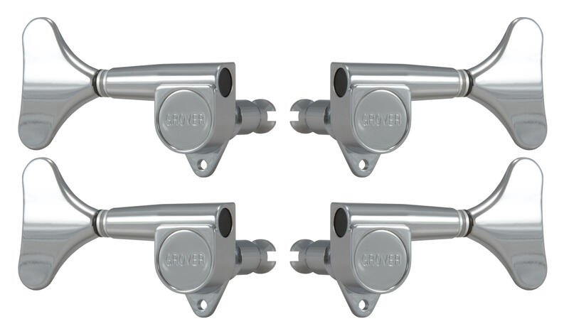 144C Mini Bass Machines - Bass Machine Heads, 2 + 2 - Chrome