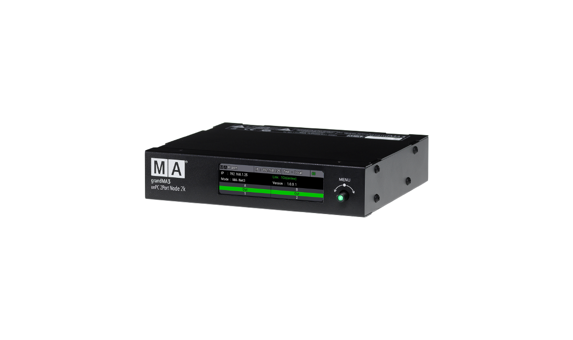 grandMA3 onPC 2Port Node 2k  PoE