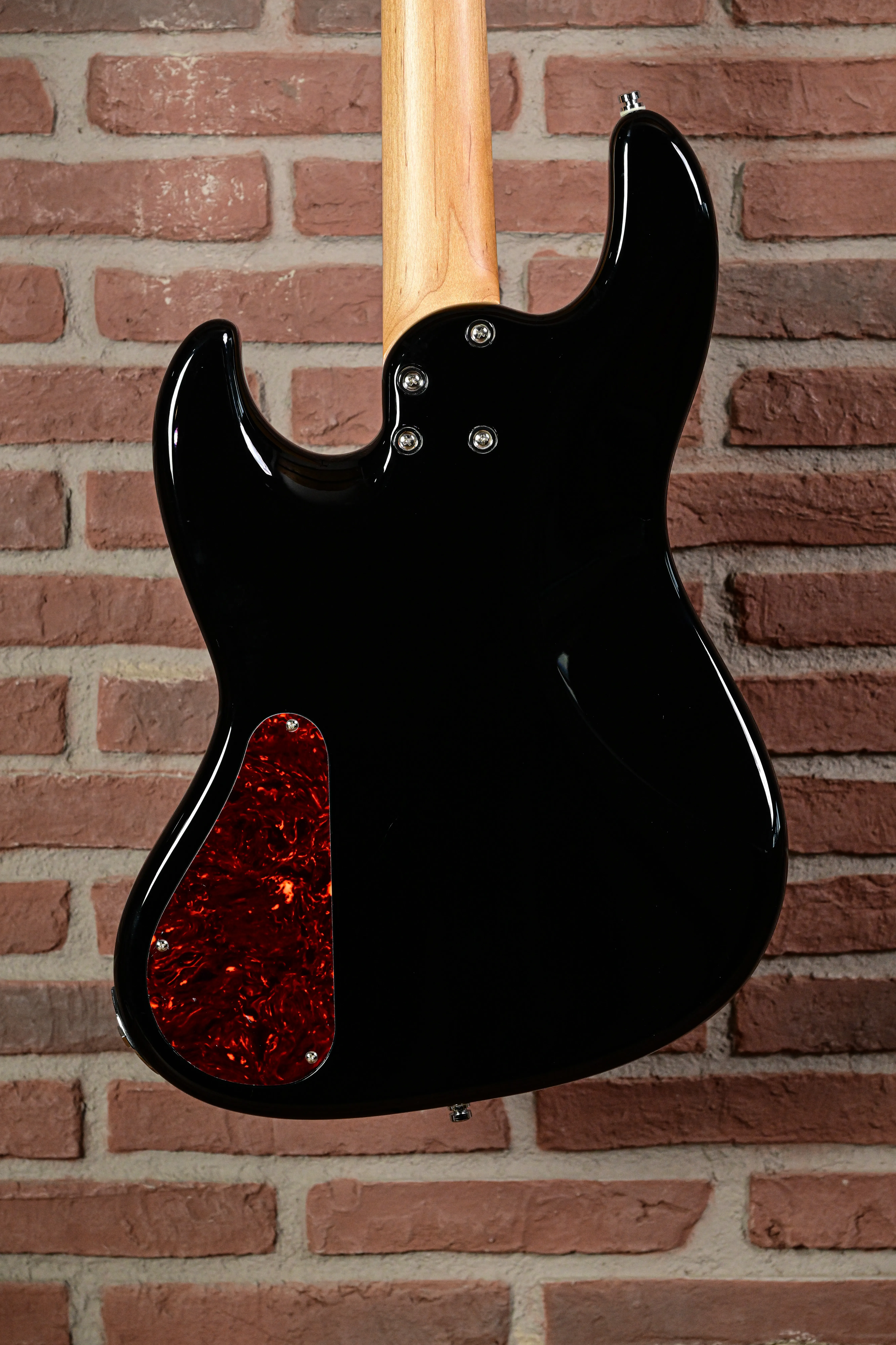 KJB-Custom Rosewood Act Bass  Black