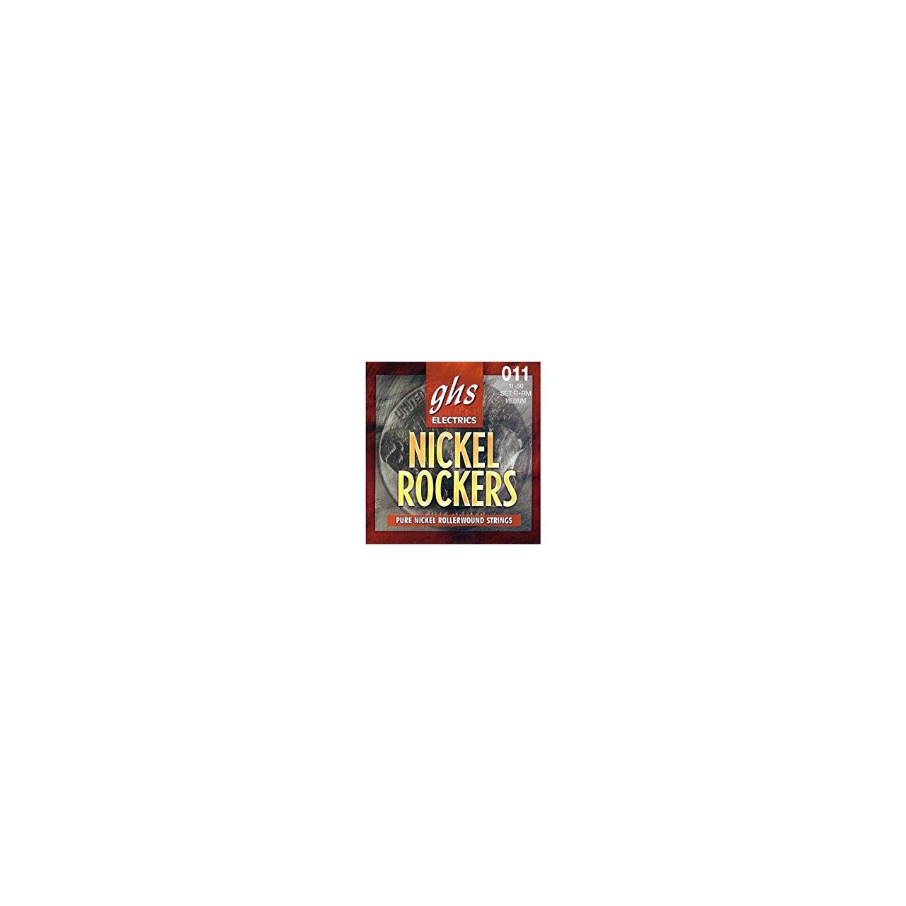Nickel Rockers 011-050 R+RM Electric Guitar Set Medium