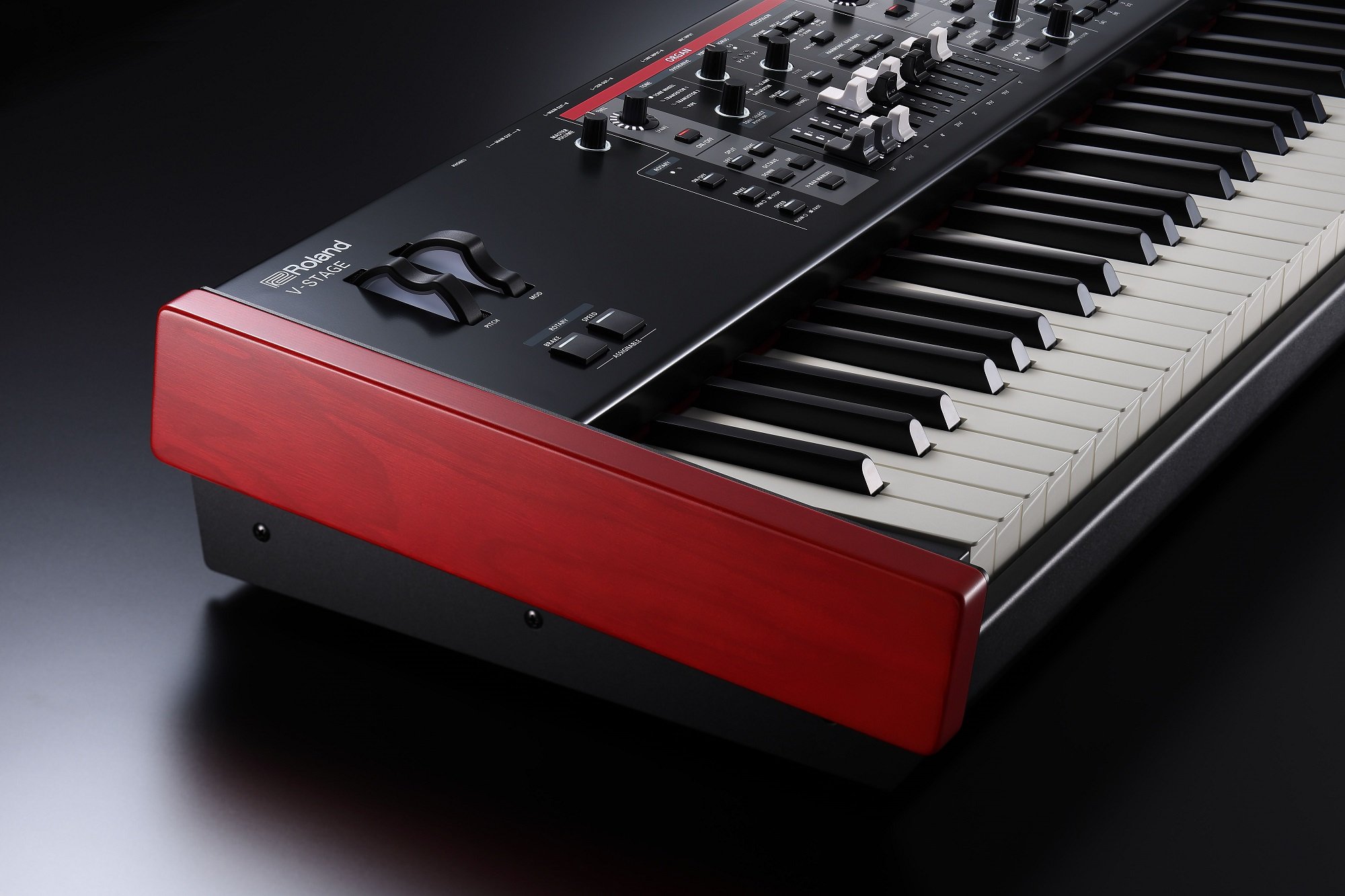 ROLAND V-Stage 88 Perspektivische Ansicht