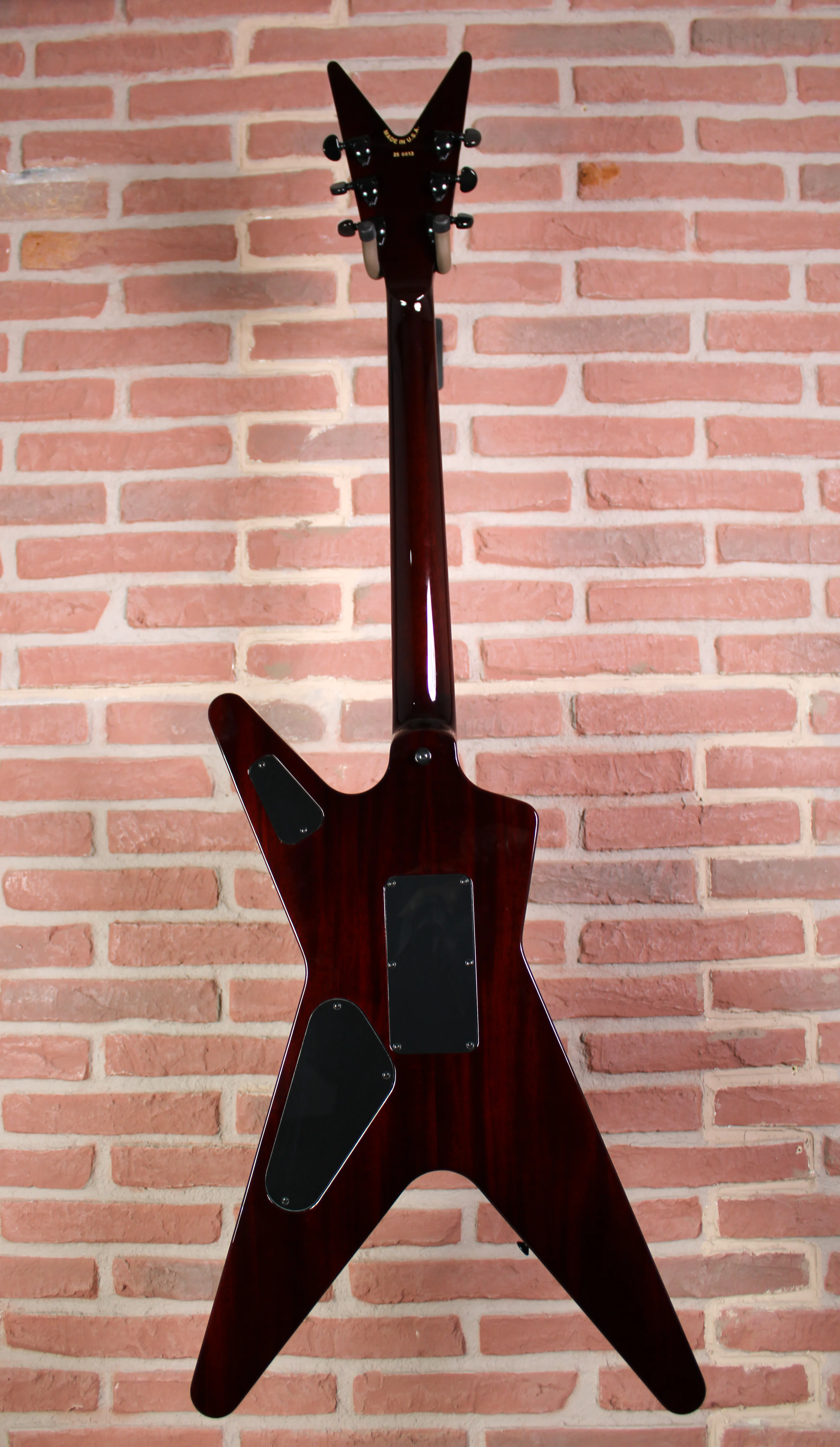Dean Guitars USA Custom Shop ML Floyd Mahogany - Hinteransicht