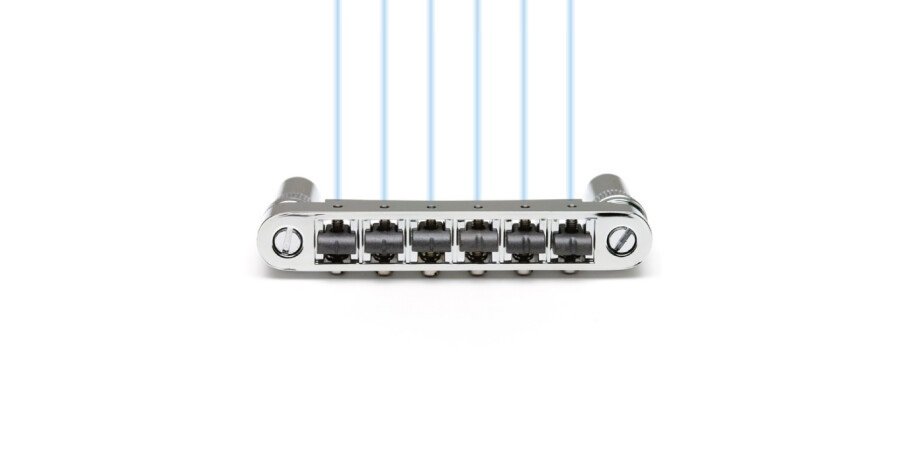 Ghost PN-8863-C0 Loaded ResoMax NV2 Tune-O-Matic Bridge 6 mm Chrome