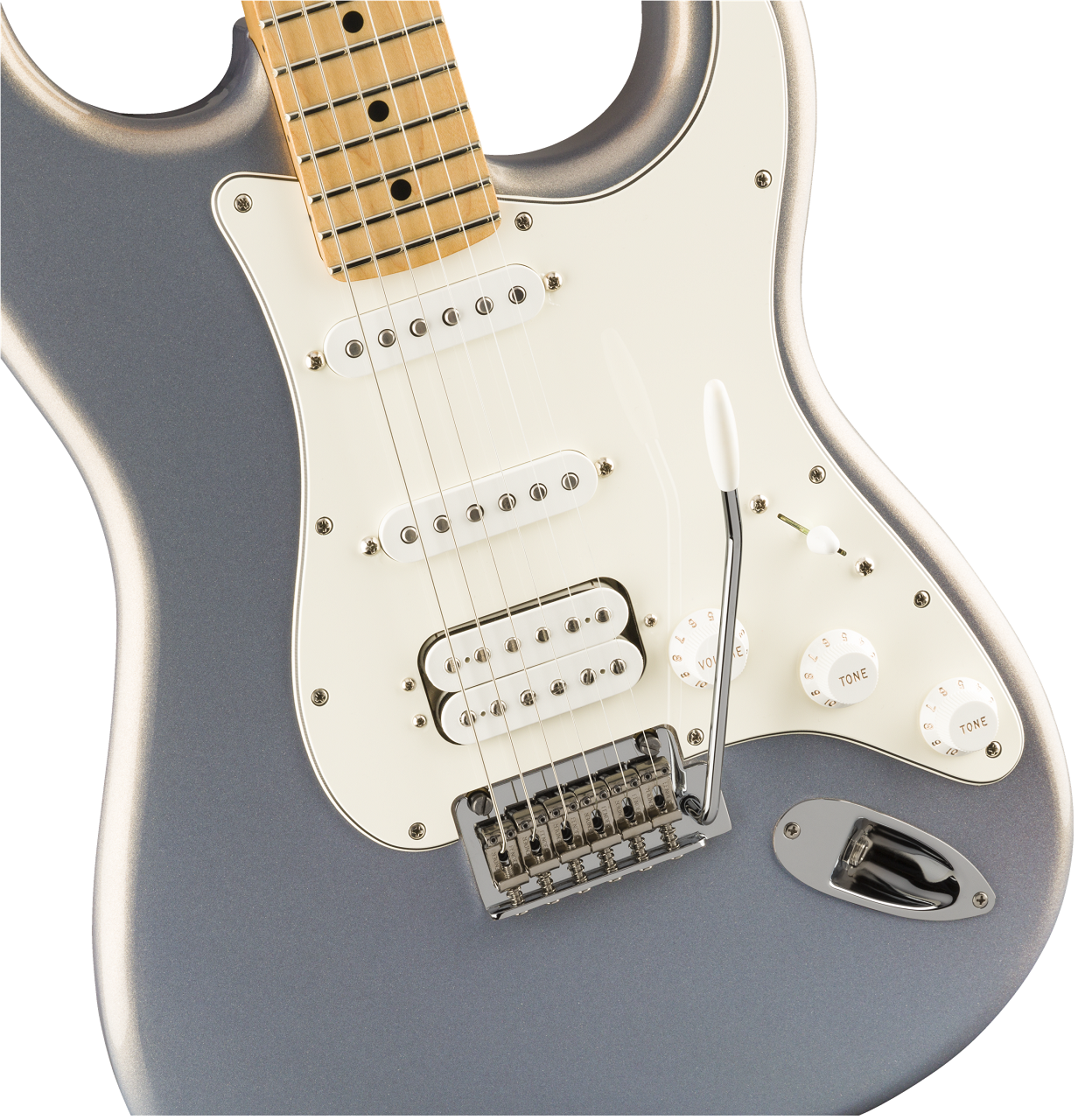 Player Stratocaster® HSS, Maple Fingerboard, Silver