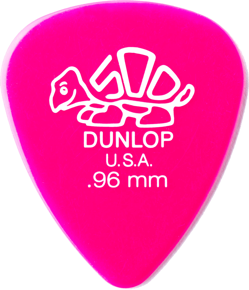 Delrin 500 Standard Players Picks 12 Stück 0,96mm