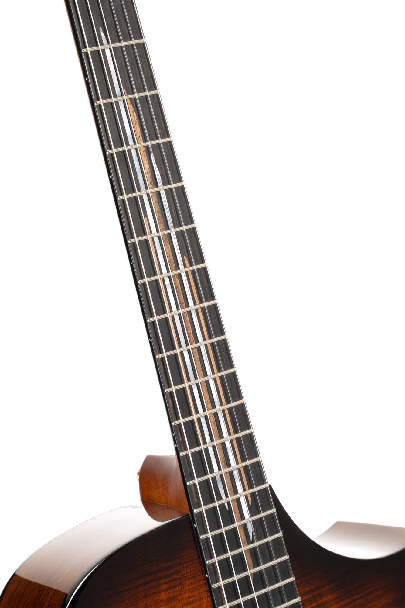 Luxe Nylon II Akustikgitarre Brown Black Burst