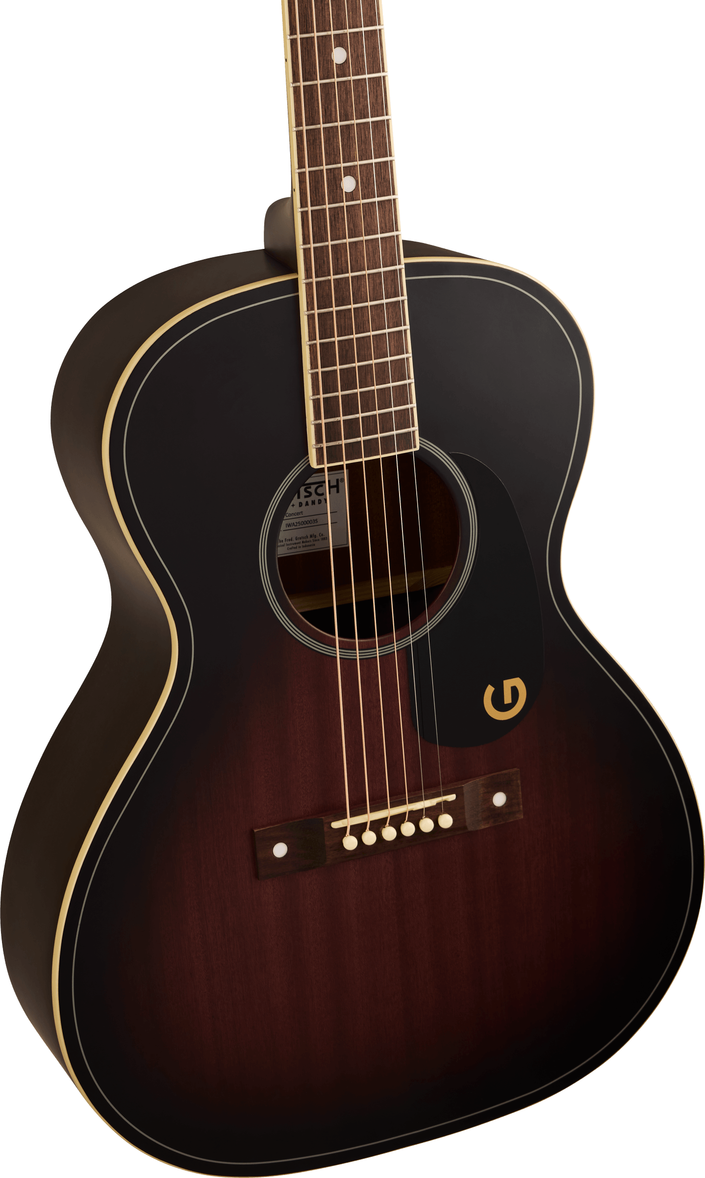 Jim Dandy Concert Deep Cherry  Burst