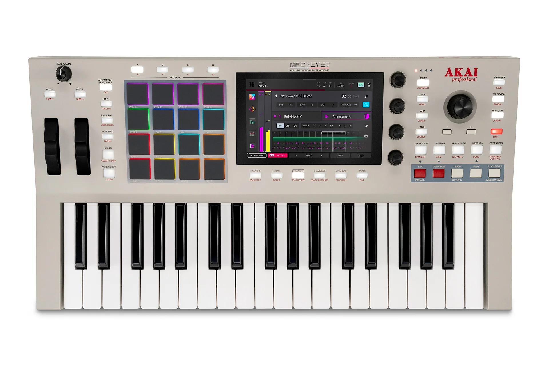 Akai MPC Key 37 G2 Standalone Workstation Gesamtansicht