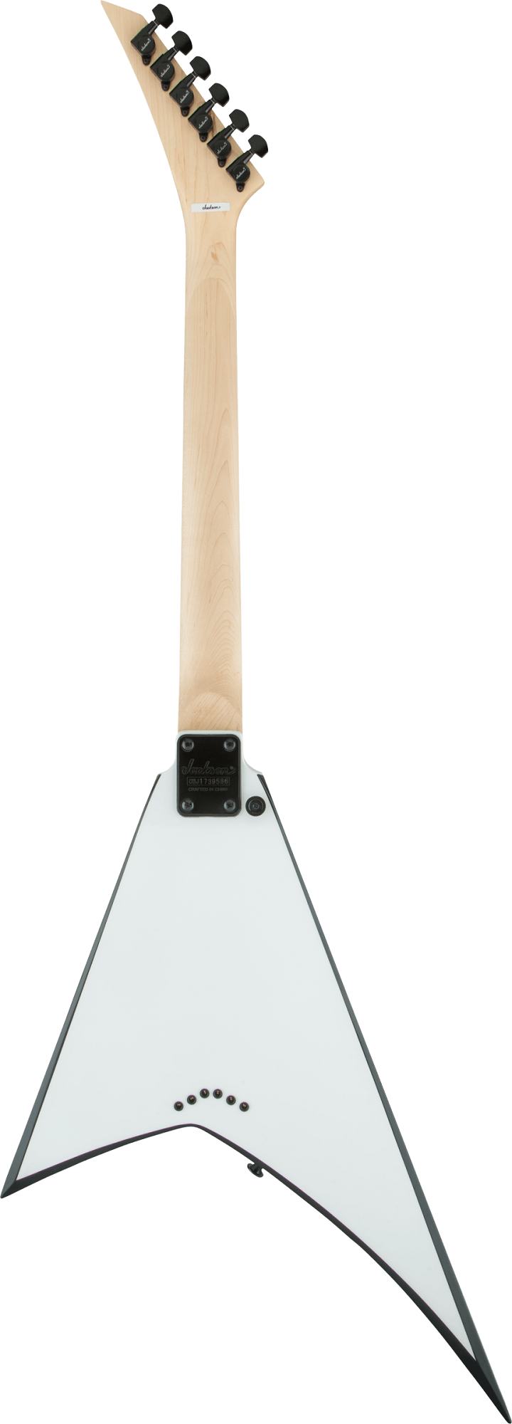 JS Series Rhoads JS32T White with Black Bevels