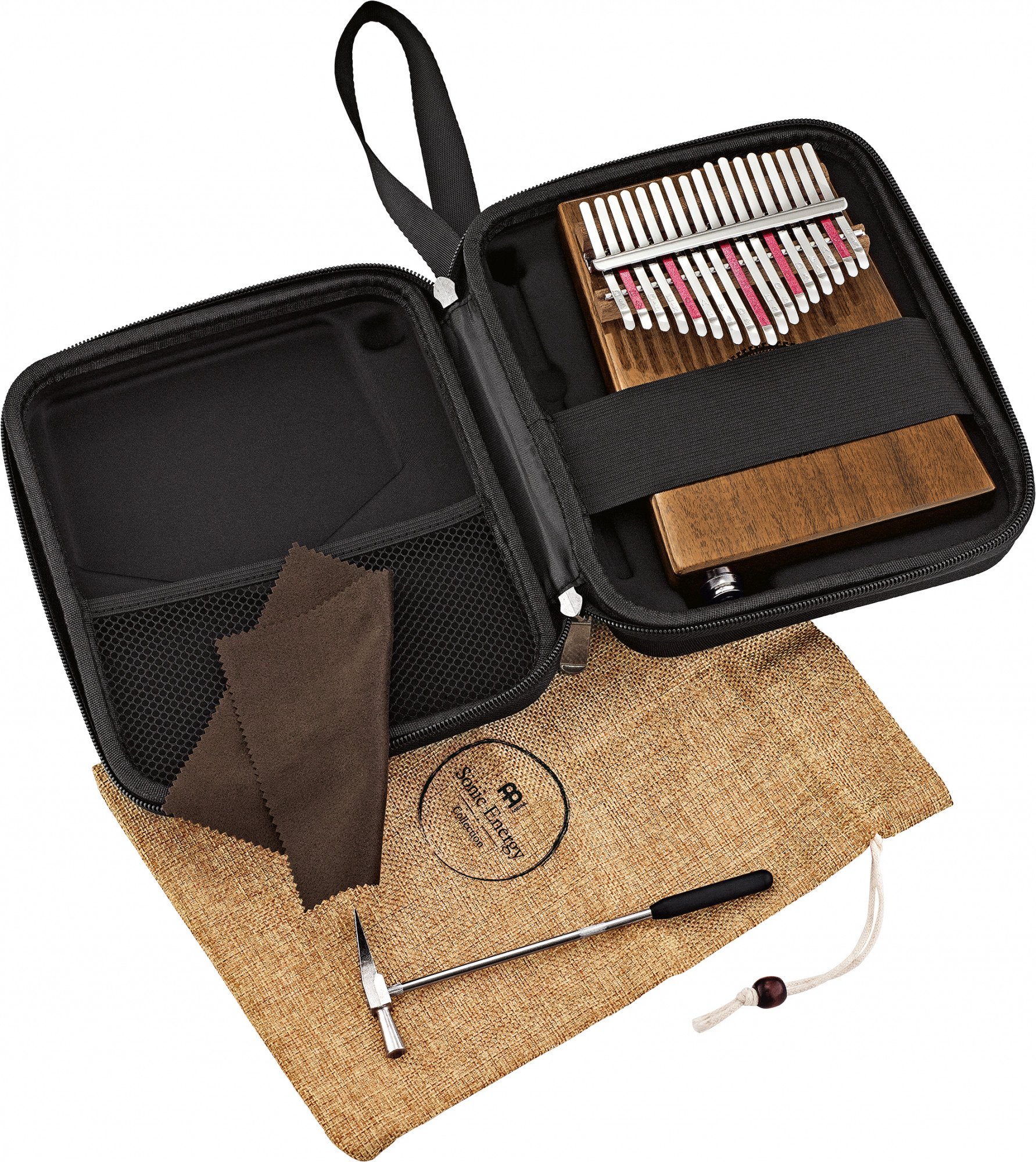 Soundhole Pickup Kalimba - 17 Töne / Akazie