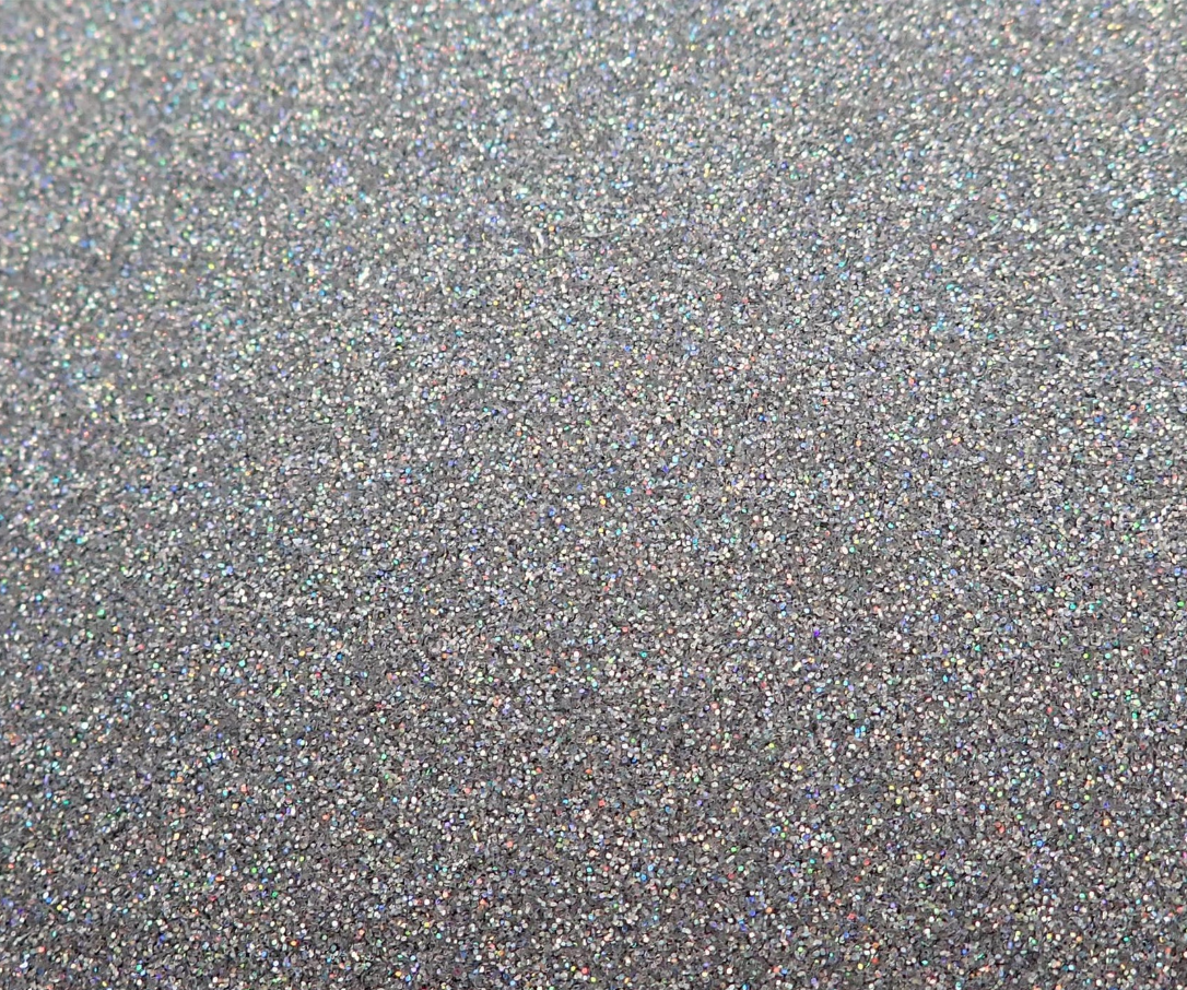 Silver Holographic Glitter Flake - 100g 0.008