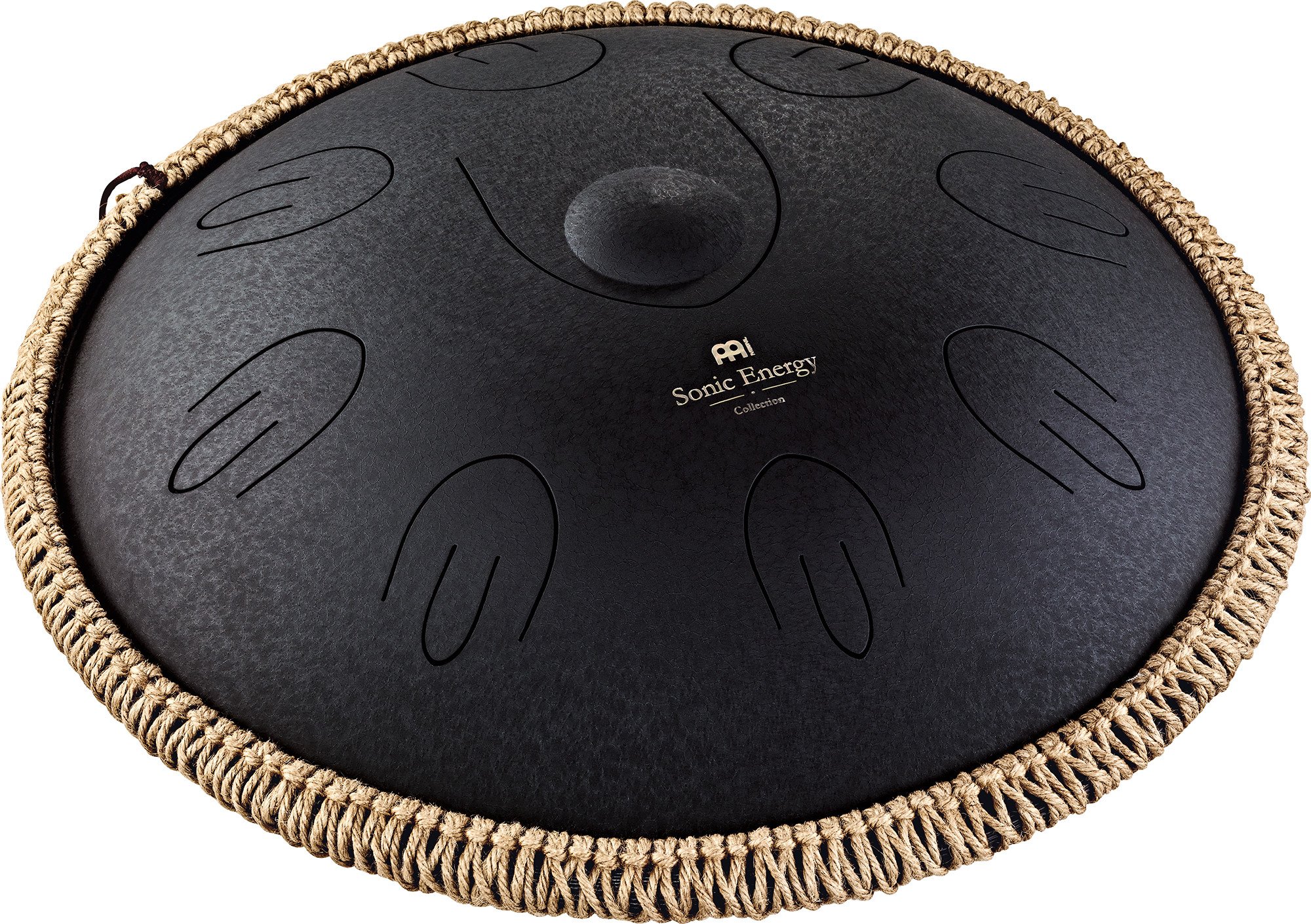 OSTD1BK Octave Steel Tongue Drum Schwarz D Kurd 9 Töne 440 Hz