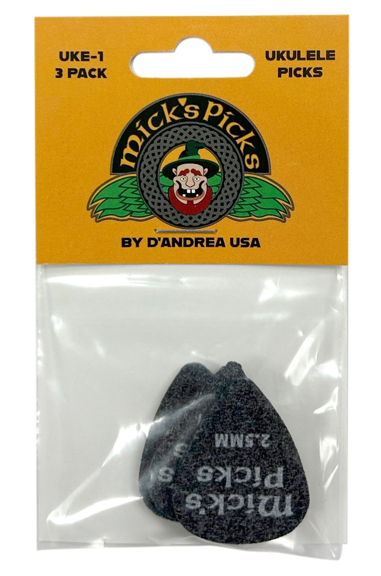 Mick's Picks Uke-1 351 Shape  2.50 mm