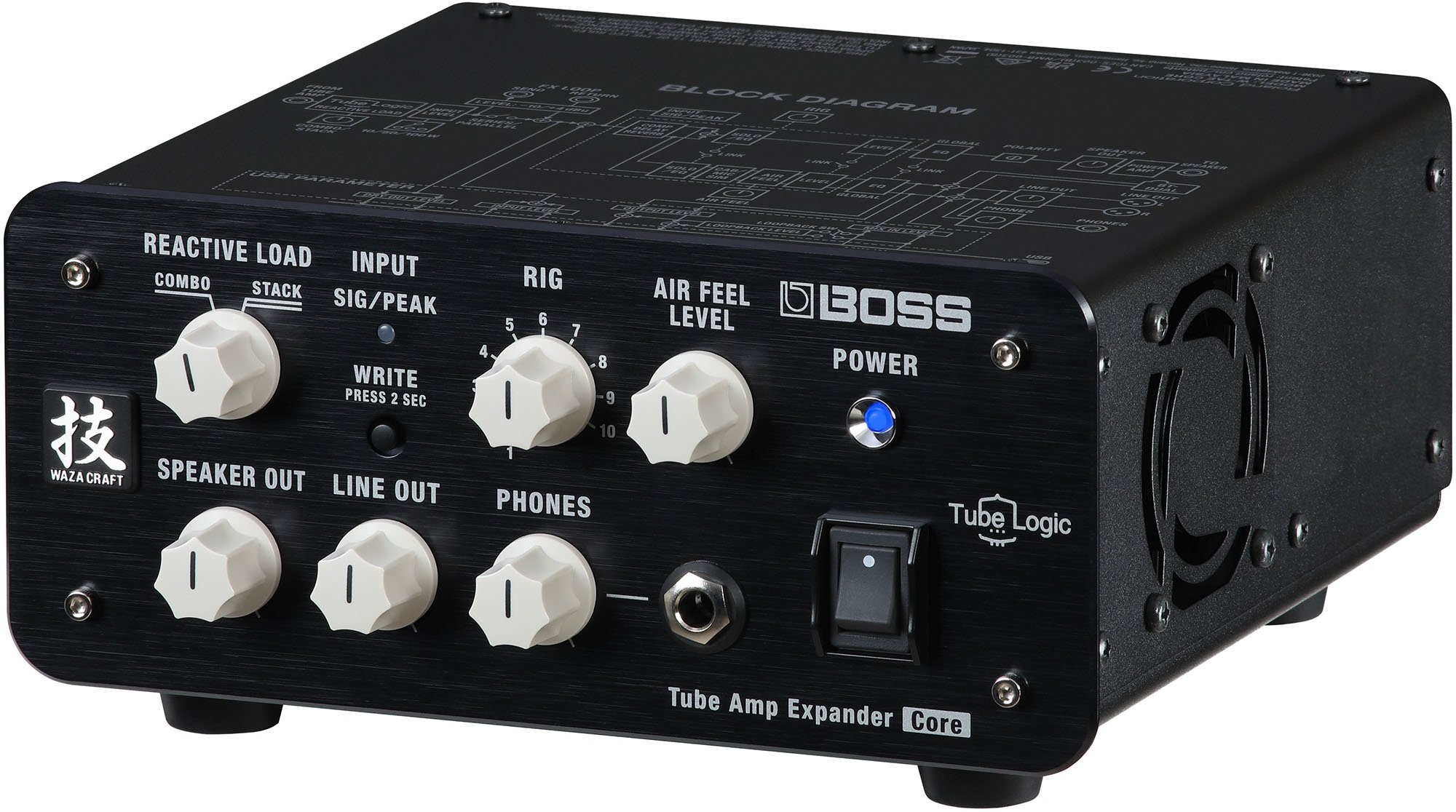 Boss Waza Tube Amp Expander Core Gesamtansicht