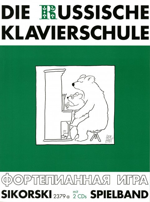 Die Russische Klavierschule - Spielband, Doppel-CD