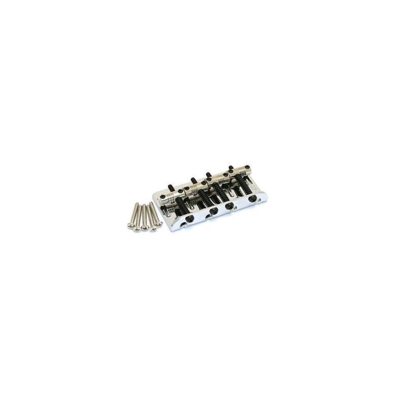 American Deluxe 4-String Bass Bridge Assembly ('04-'10), Chrome
