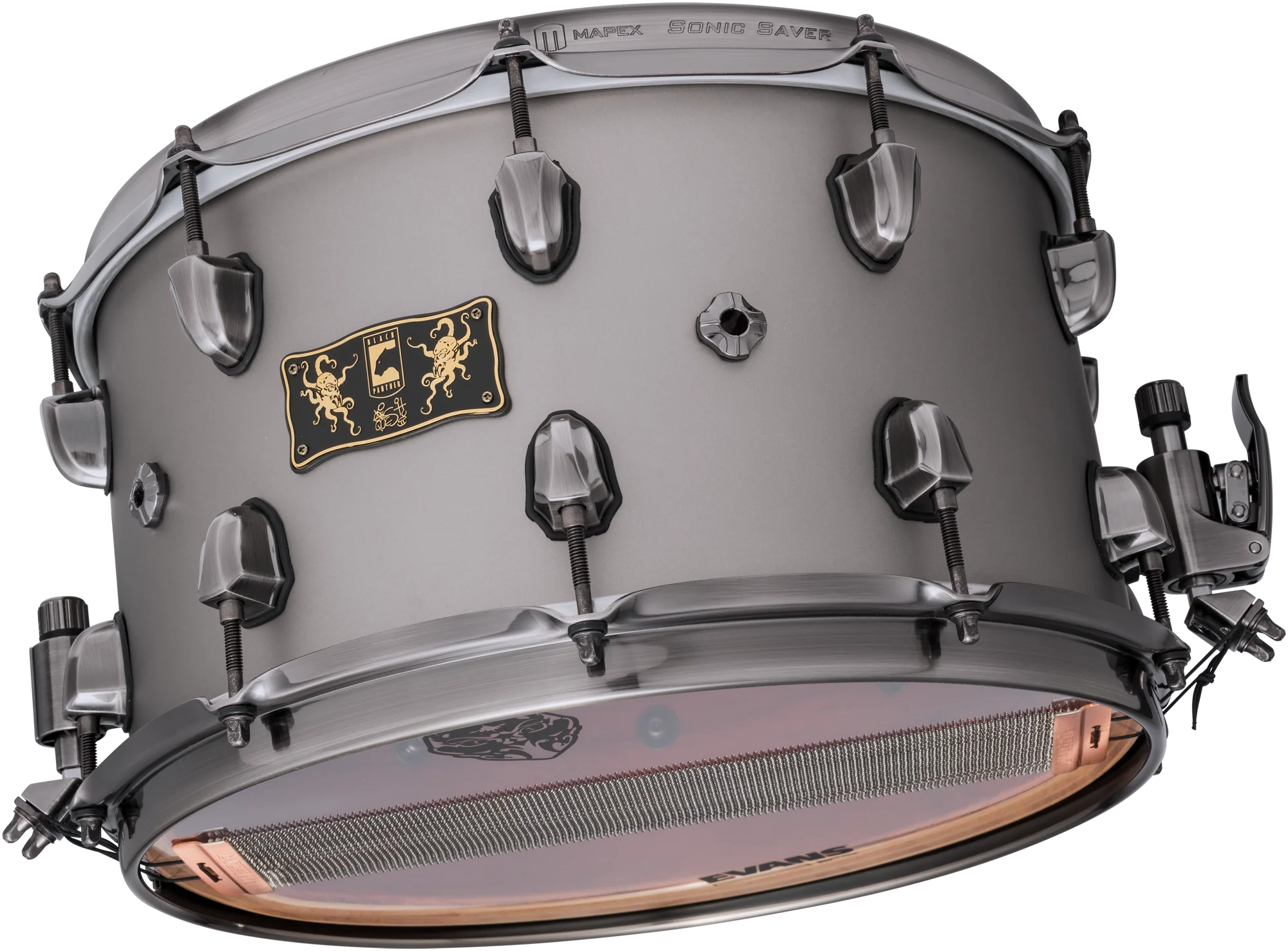 Artist Collection Snare 14x8" PsychOctopus Gun Metal Grey