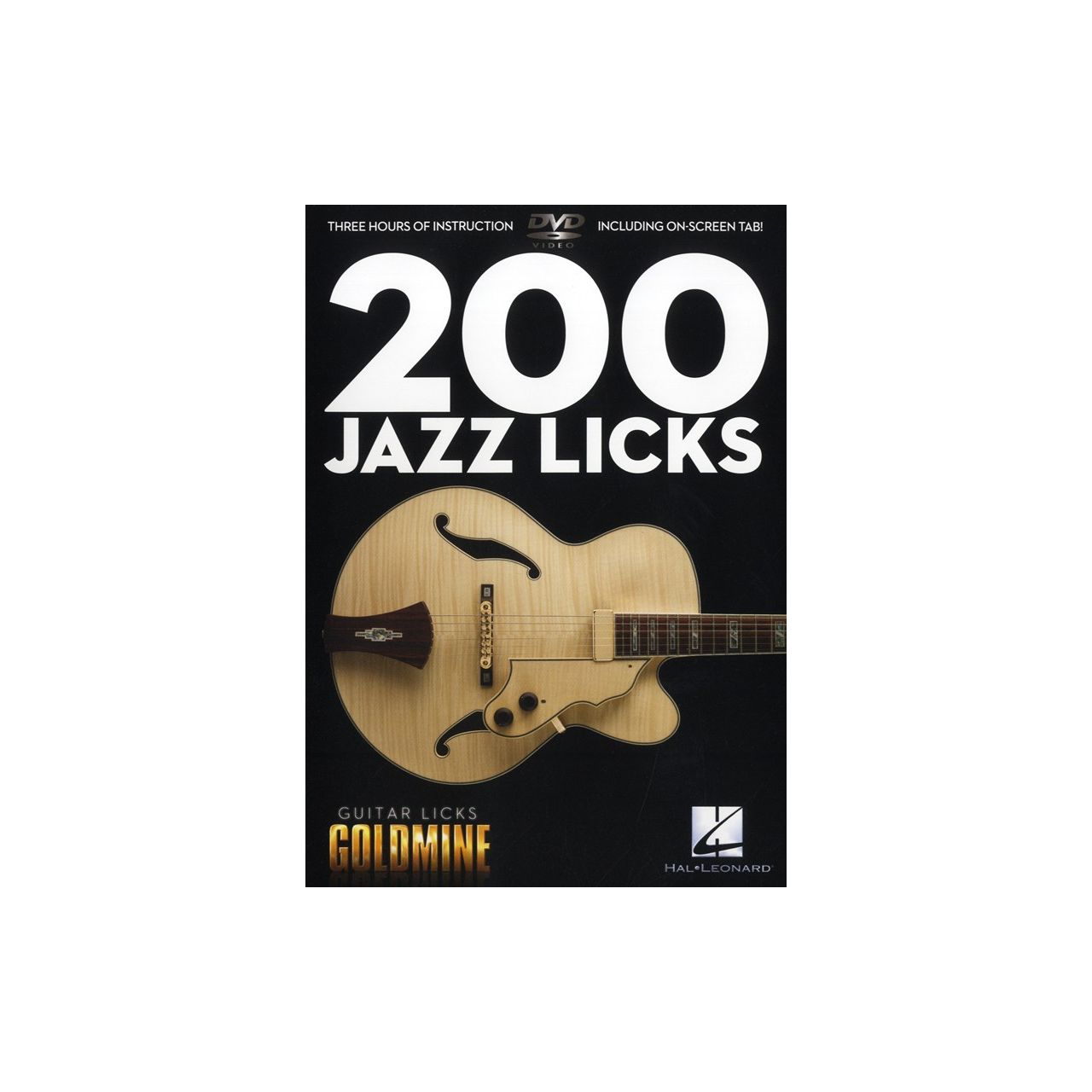 Goldmine 200 Jazz Licks Gitarre & DVD