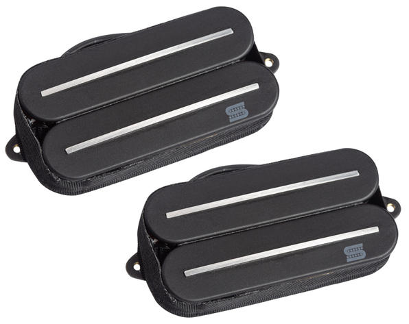 Wes Hauch Signature Jupiter Rails Humbucker - Pickup Set - Black