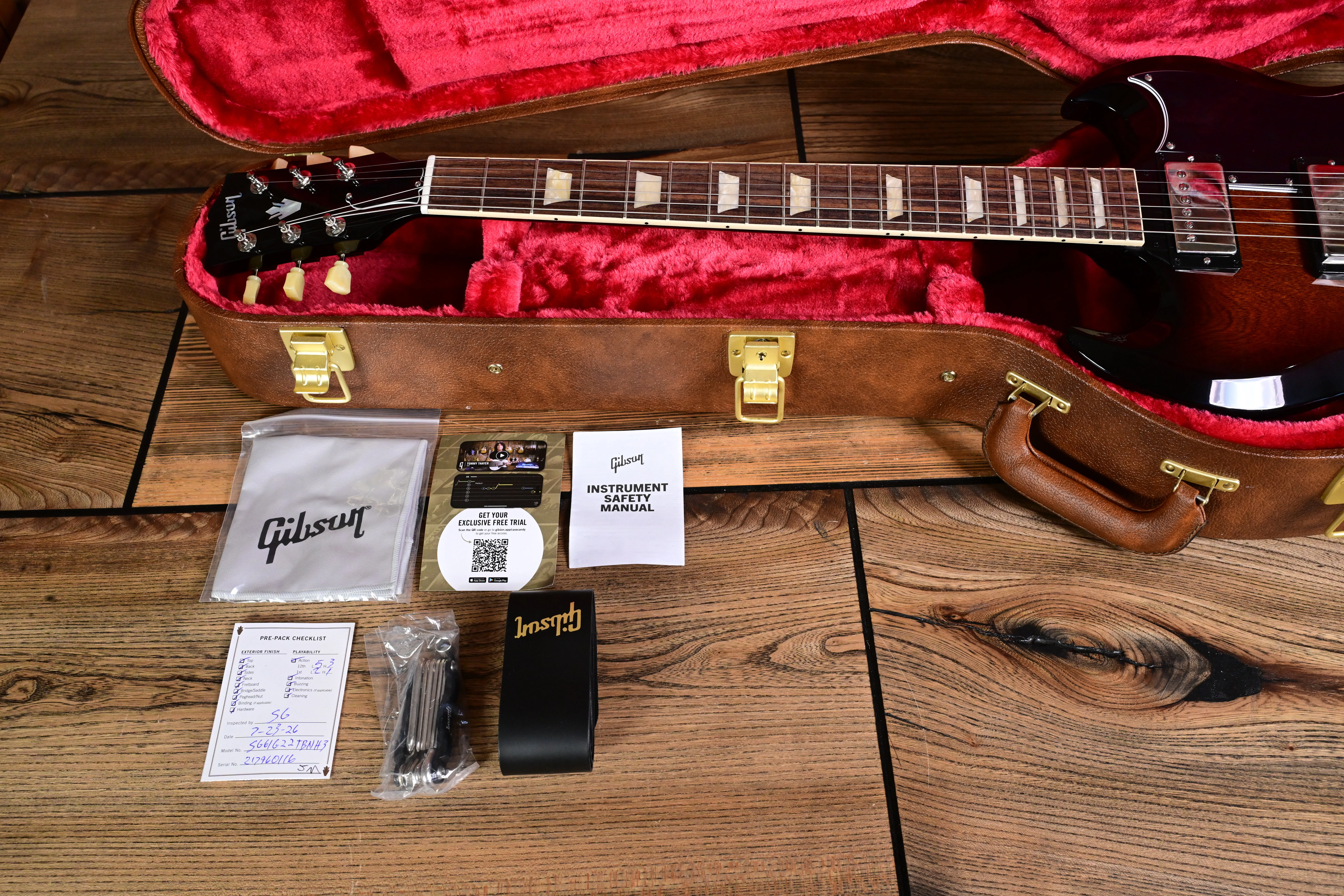SG Standard 61 Tobacco Sunburst Perimeter