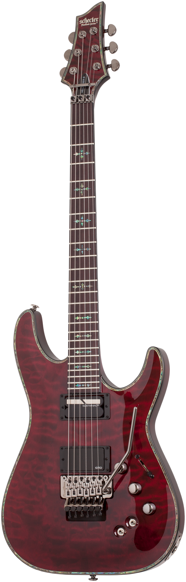 Hellraiser C-1 FR S Black Cherry E-Gitarre