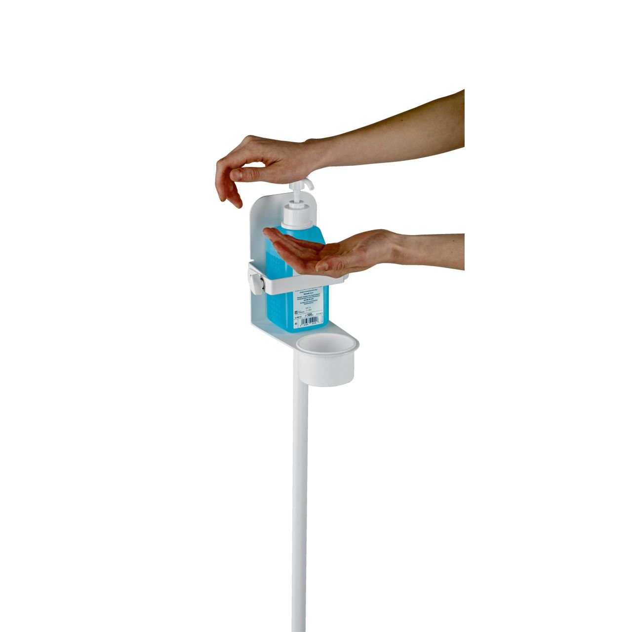 80310 Desinfektionsmittelständer mit Klemmbügel