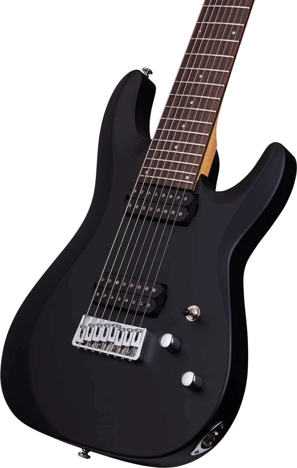 C-8 Deluxe Satin Black E-Gitarre