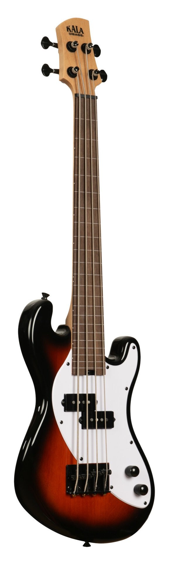 U-Bass Solid Body 4-String, Tobacco Burst, Fretless, with Bag