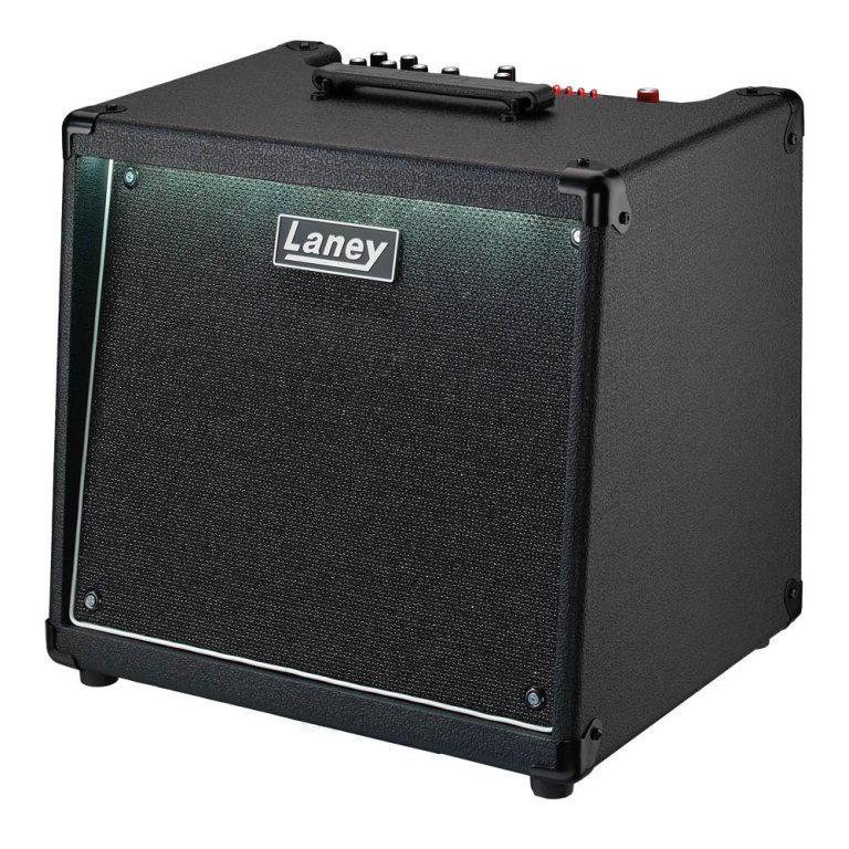 Gitarrenverstärker, Combo-Verstärker, schwarz, Lautsprechergitter, Tragegriff