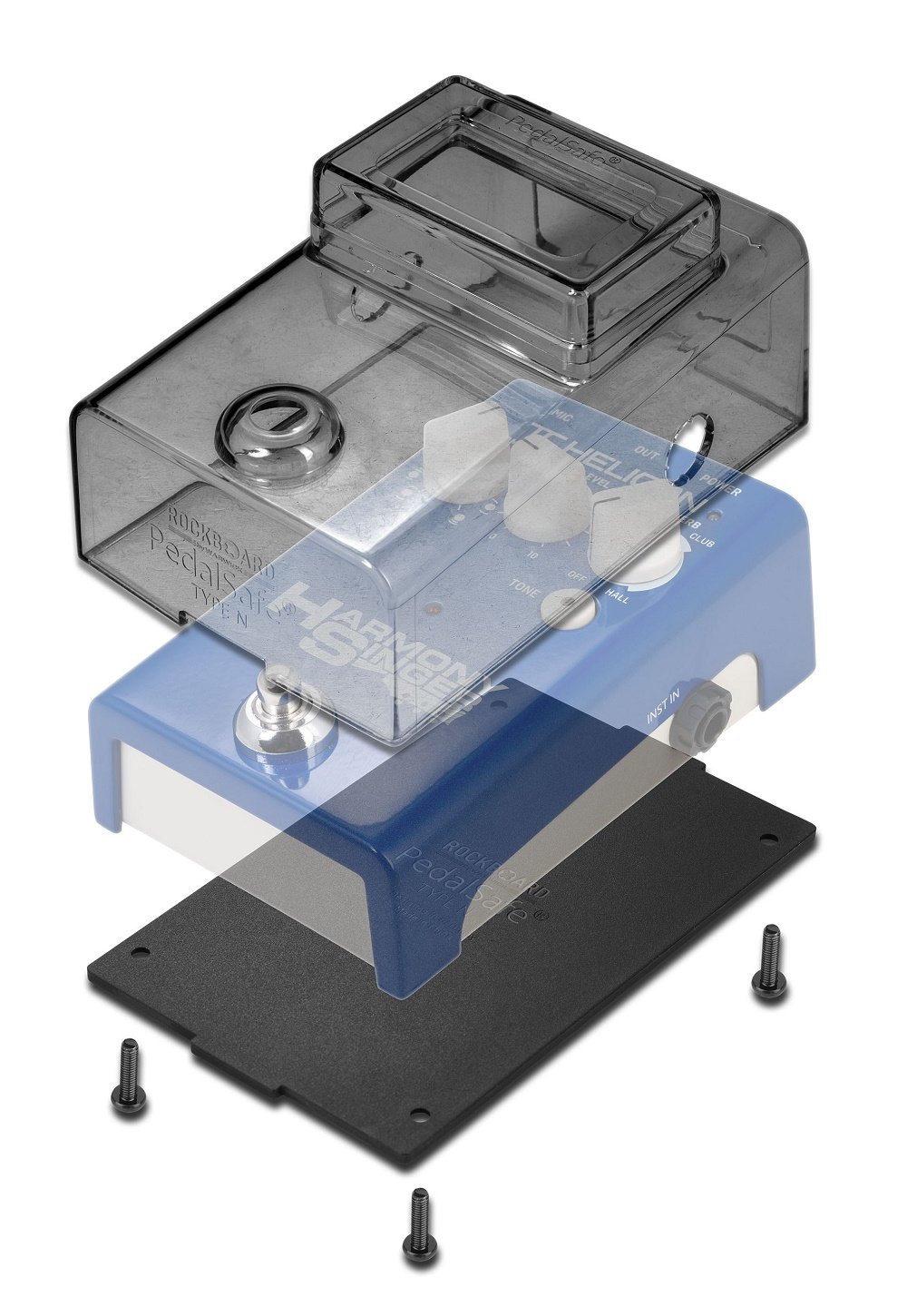 PedalSafe Type N - Protective Cover and Universal Mounting Plate
