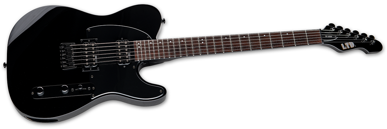 TE-200 Black E-Gitarre