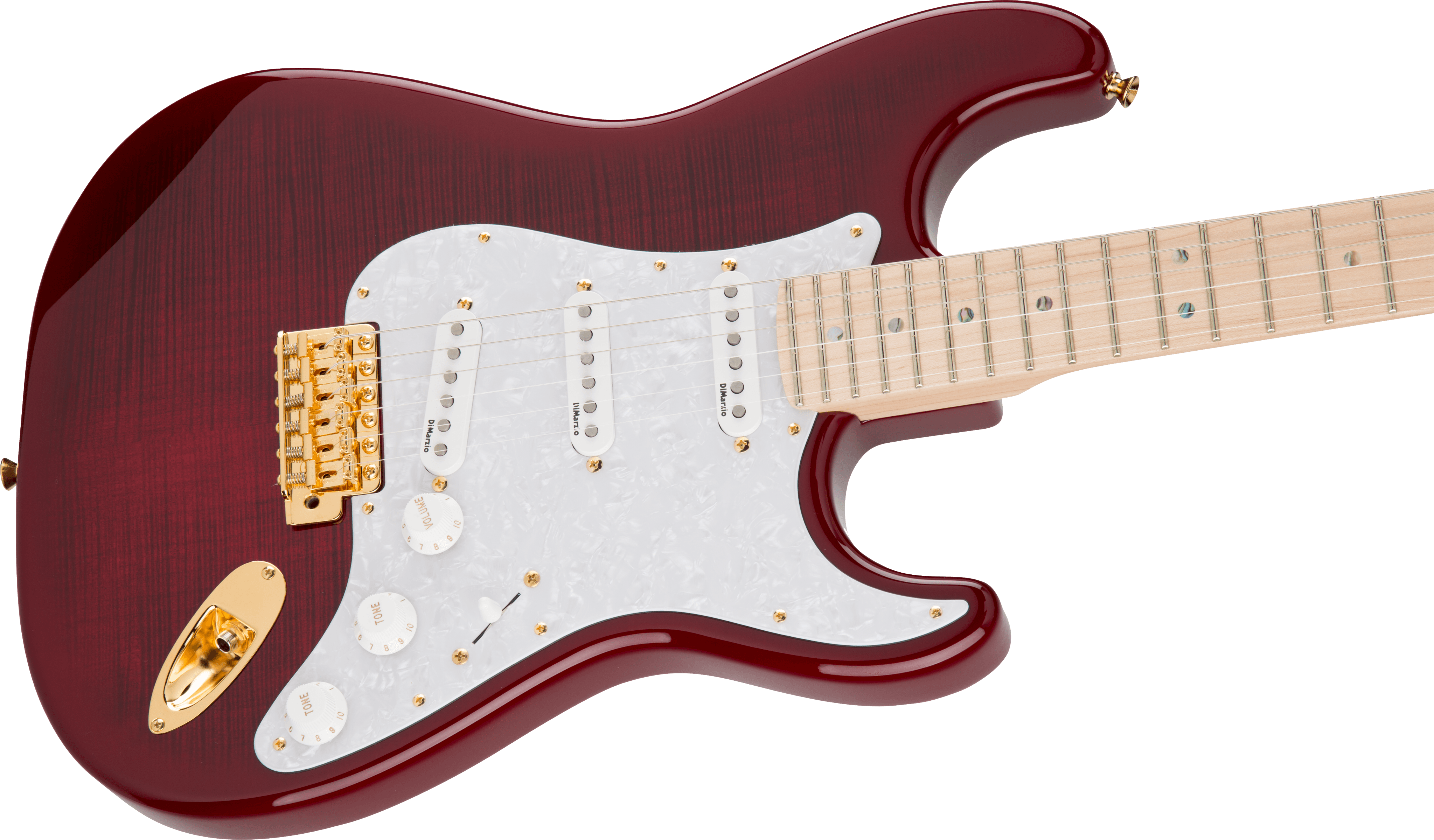 Richie Kotzen Stratocaster  Transparent Red Burst