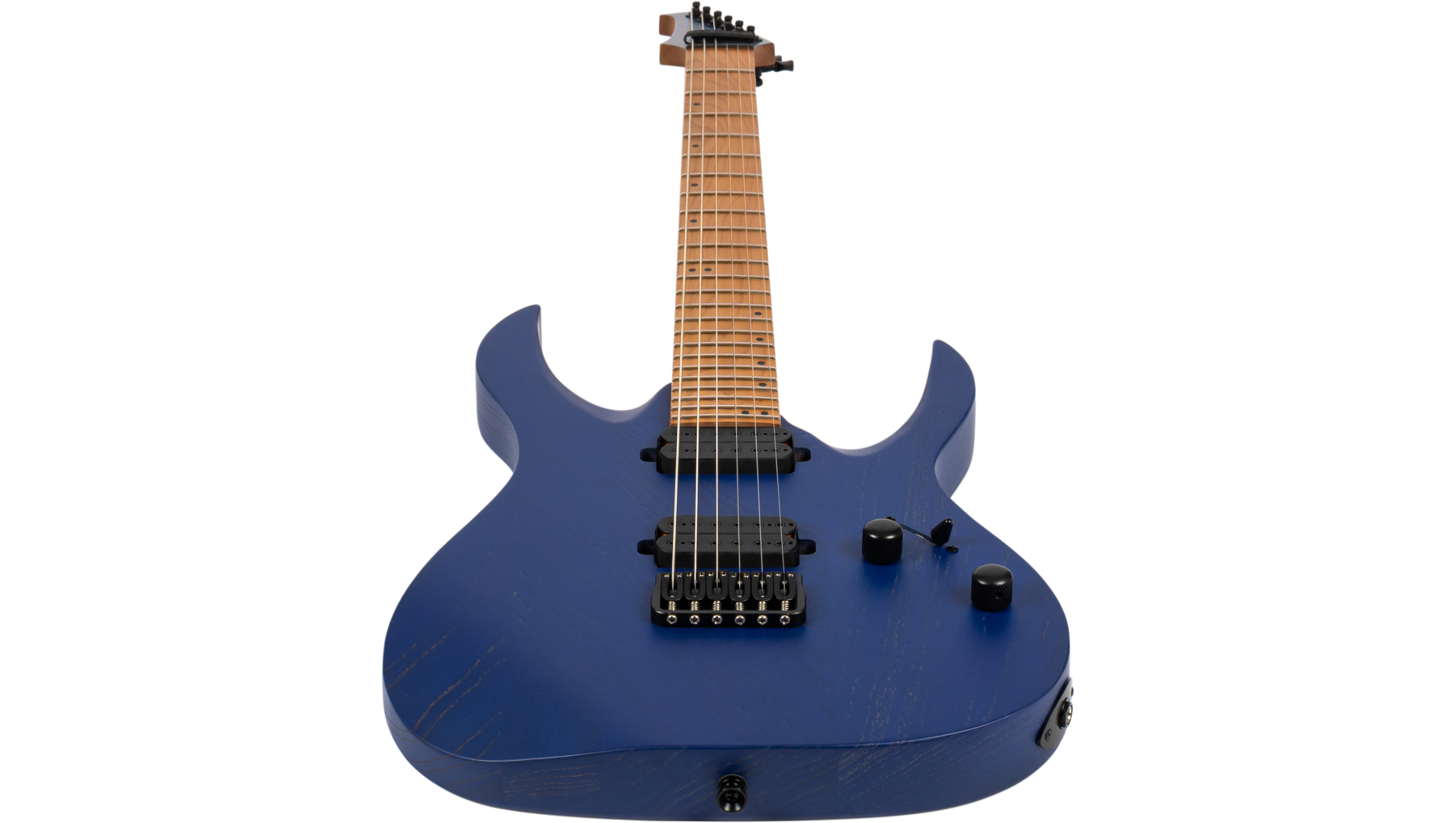 S-600 ABL E-Gitarre Swamp Ash Blue Stainless Steel