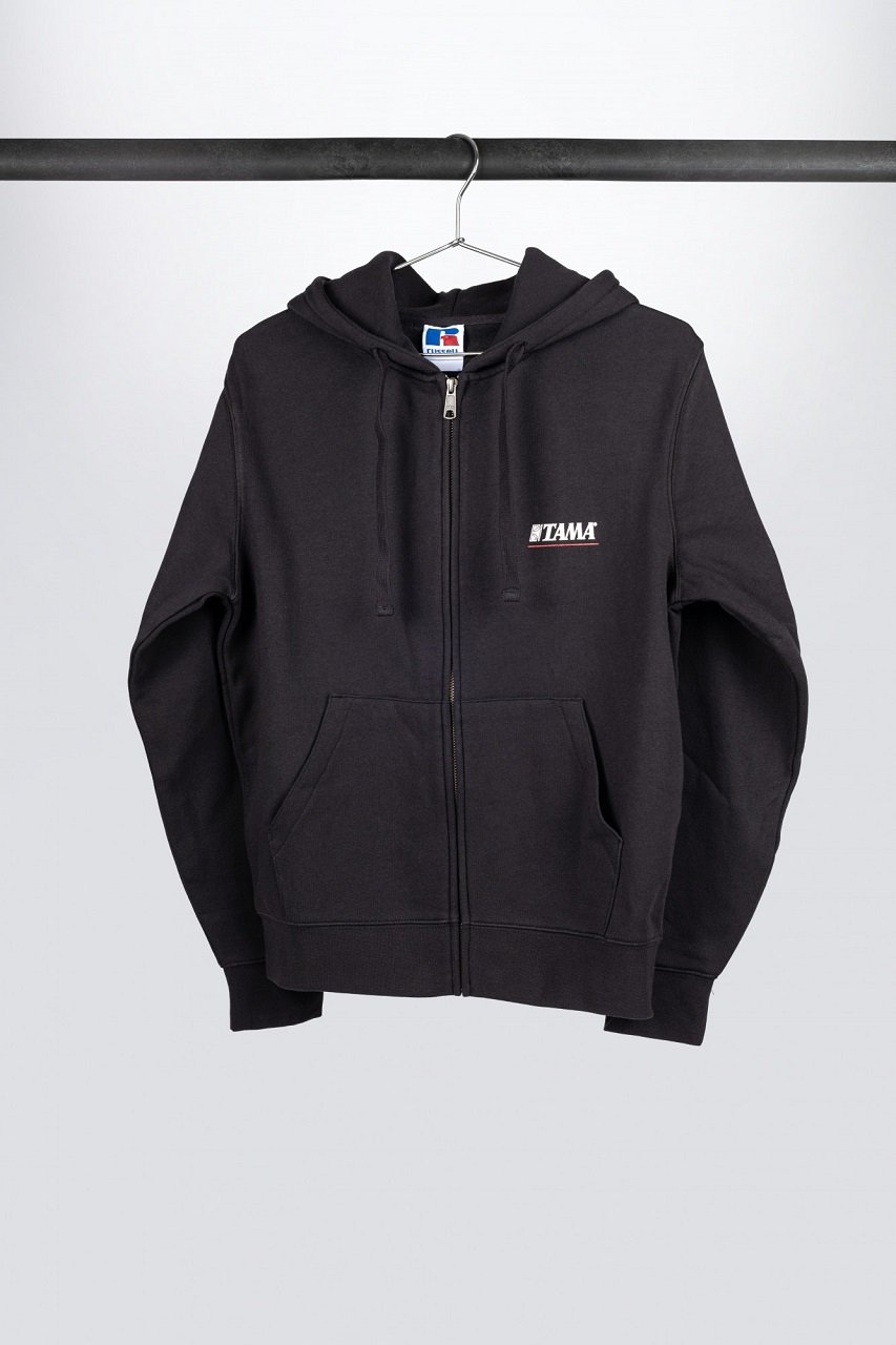 Zip-up Hoodie Black - XXL