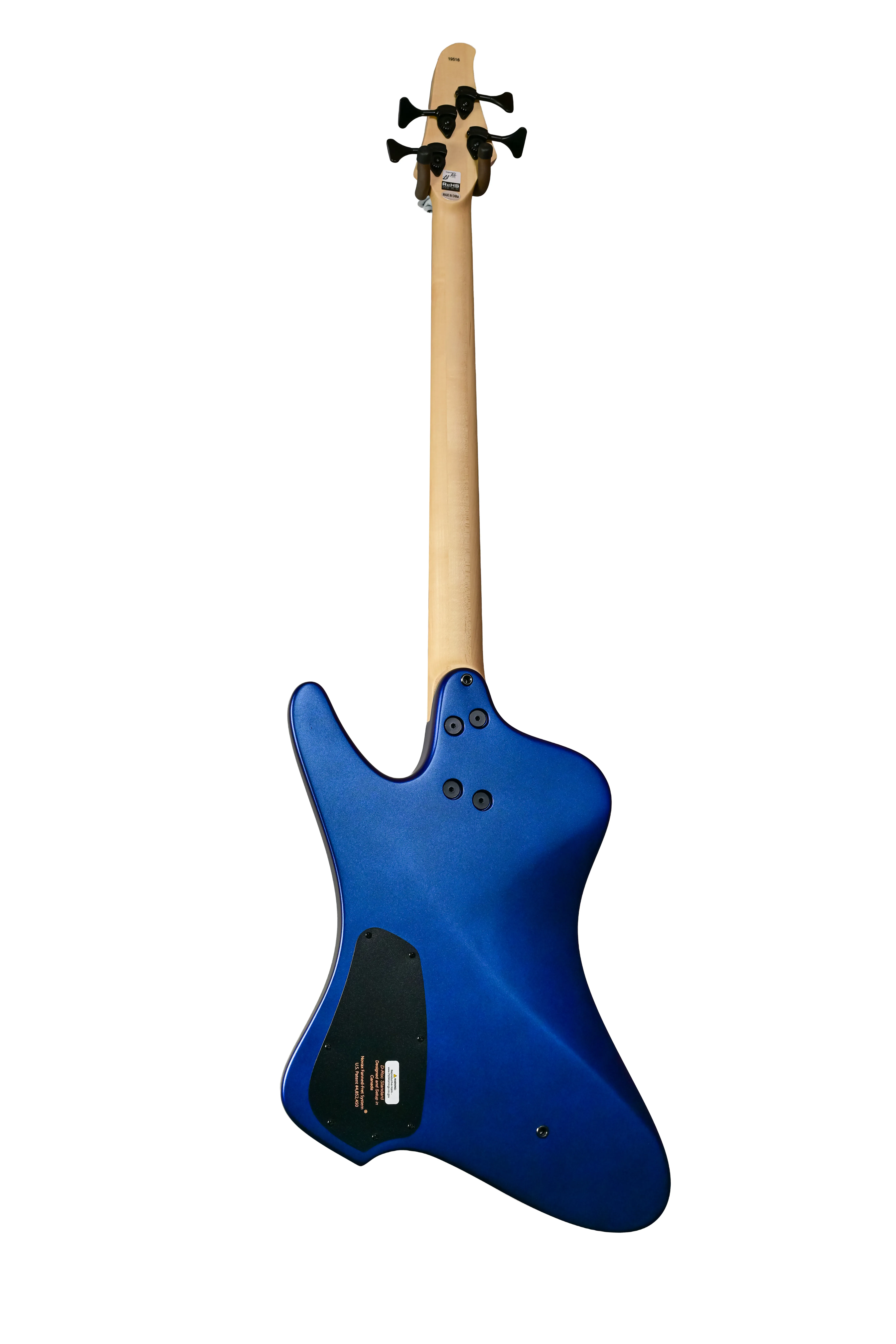D-Roc 4 Bass Matte Blue to Purple Colorshift Multiscale