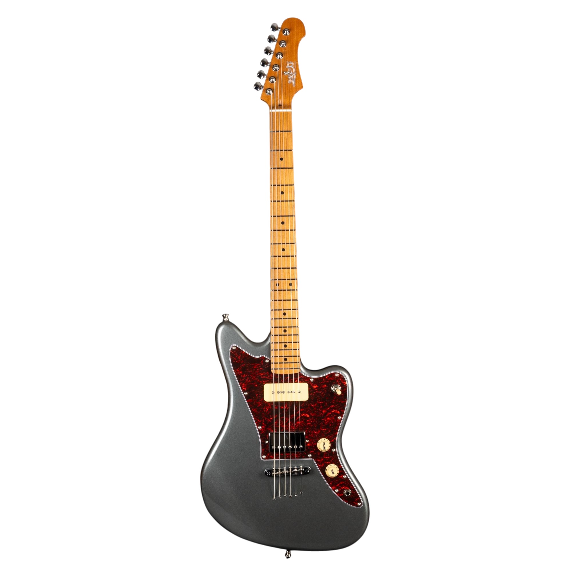 JJ-350 Baritone Charcoal E-Gitarre