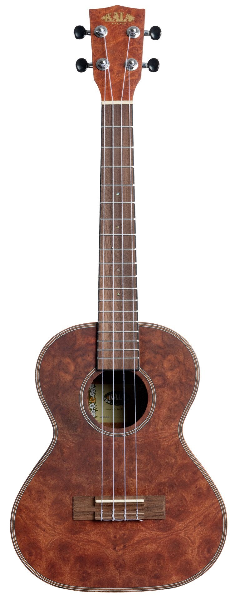 KALA KA-CHOC-BUR-T Tenor Ukulele Chocolate Exotic Burl