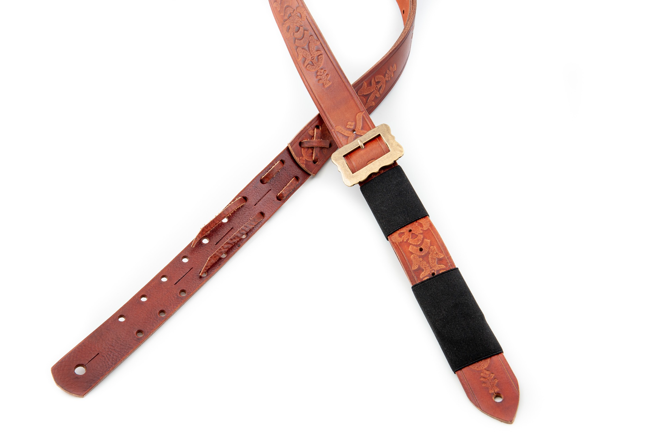 Legend B.M. Bohemian light brown Guitar Strap