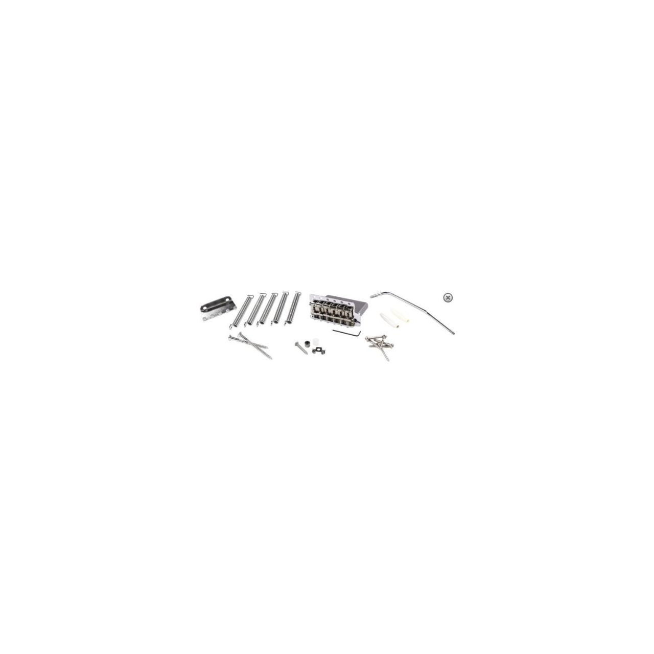 Pure Vintage Stratocaster Tremolo Assembly, Nickel