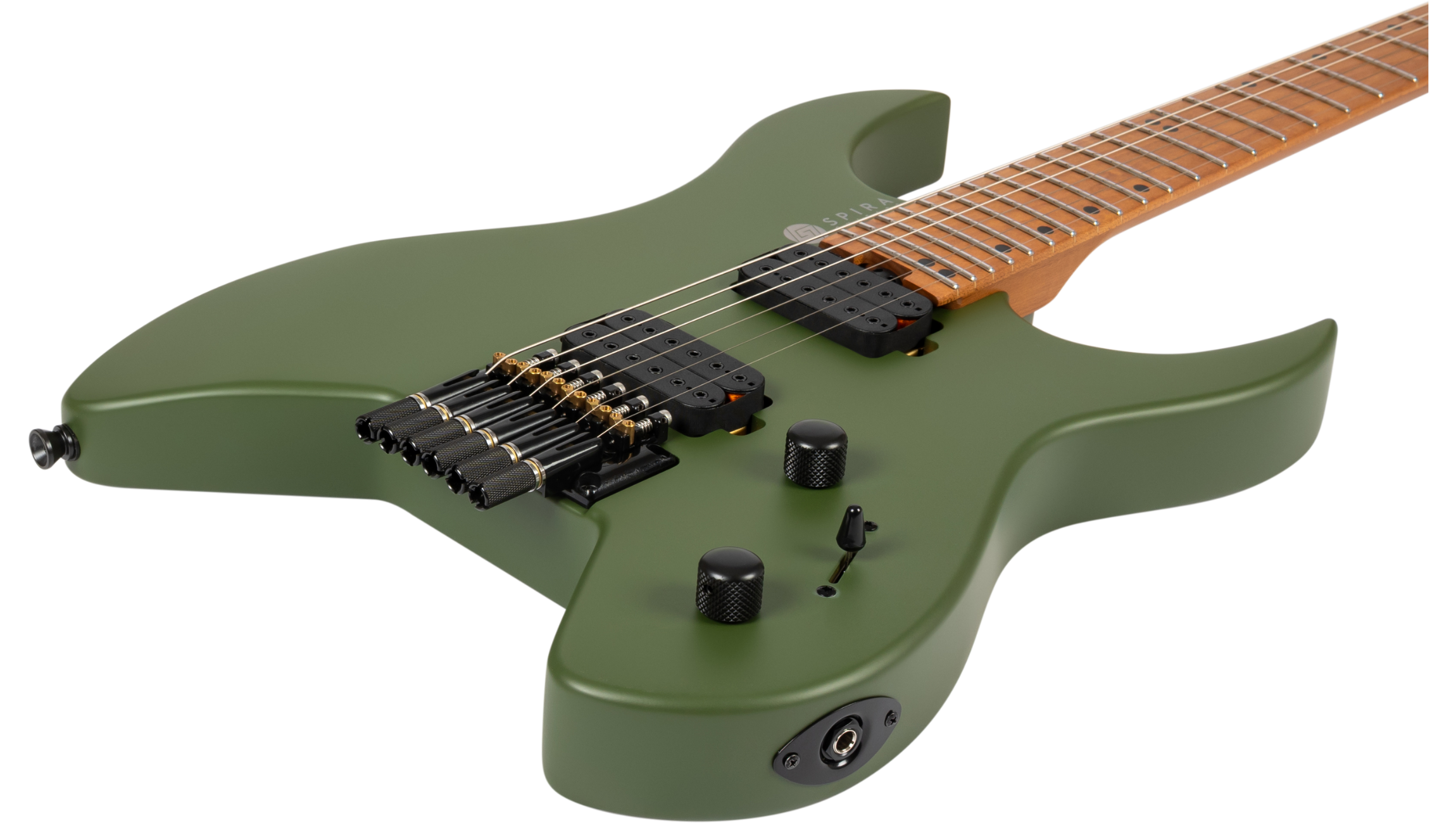 S-400 Headless E-Gitarre MGR Satin Green 