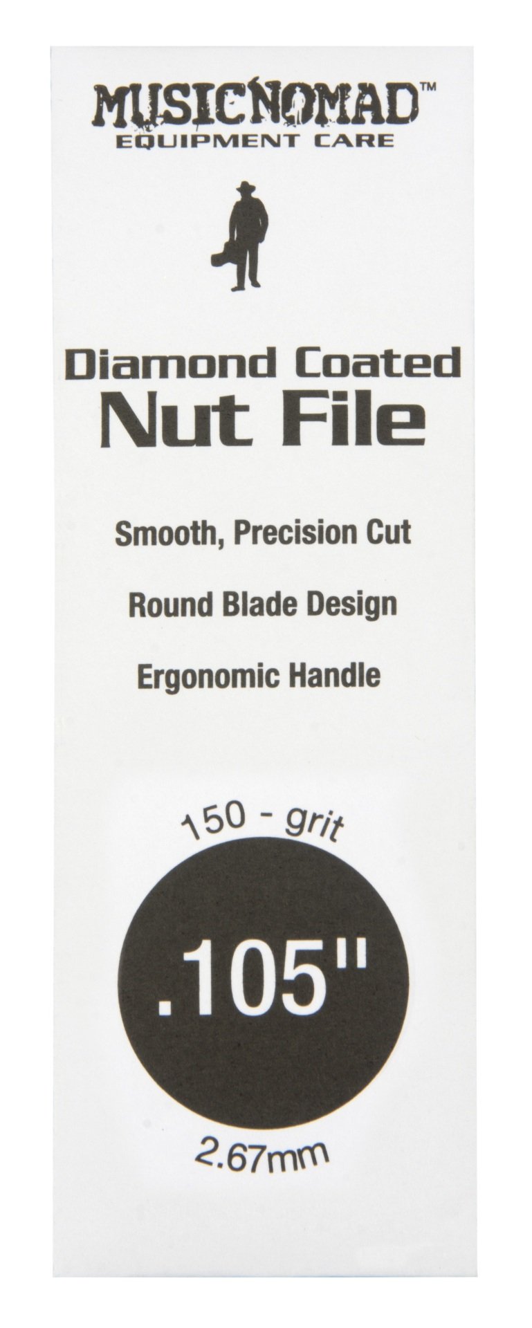 MN664 Diamond Coated Nut File 2.67 mm