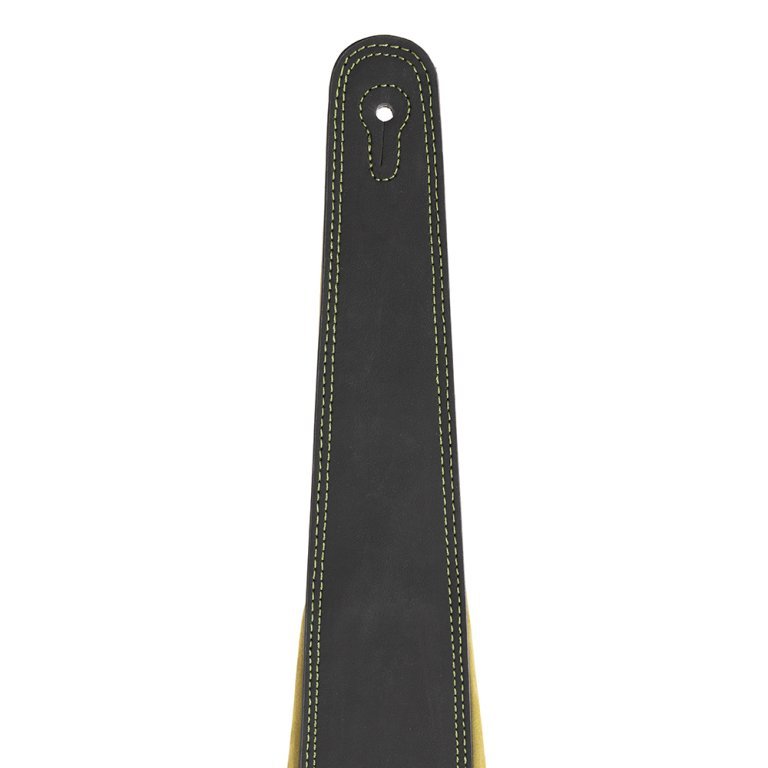 Gitarrengurt Leder Green