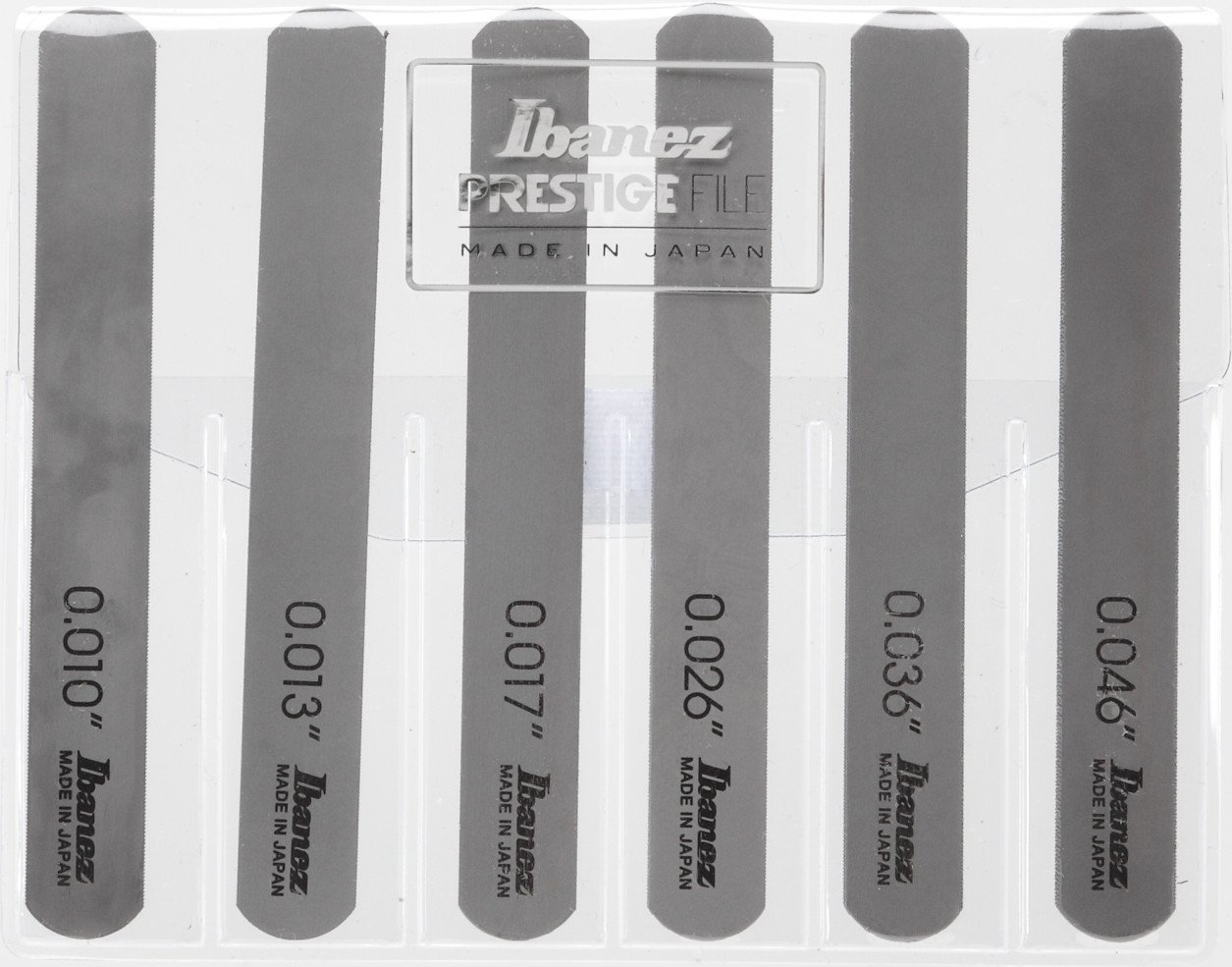 Prestige Sattelfeilenset für E-Gitarre - (.010/.013/.017/.026/.036/.046)